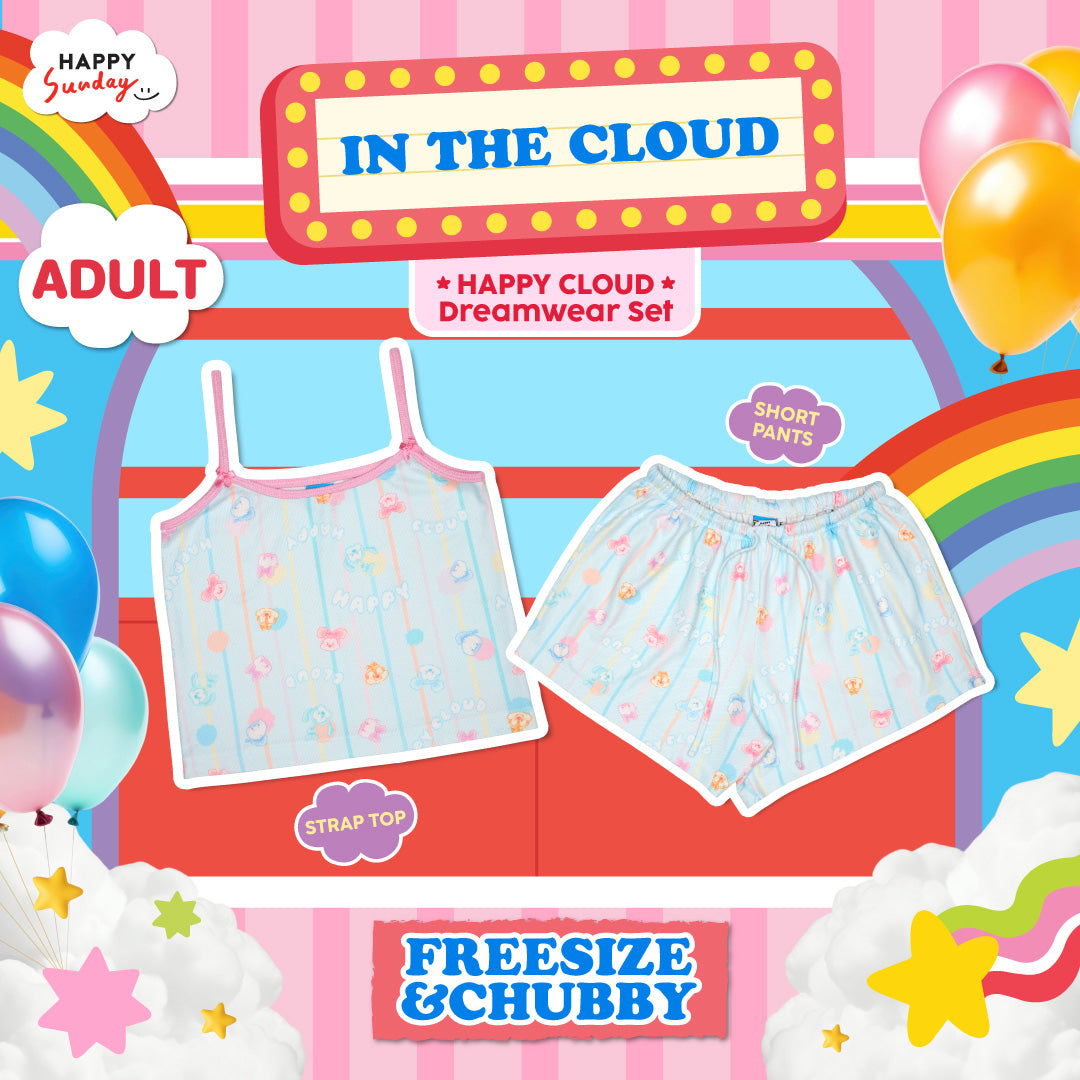 IN THE CLOUD HAPPY CLOUD DREAMWEAR SET