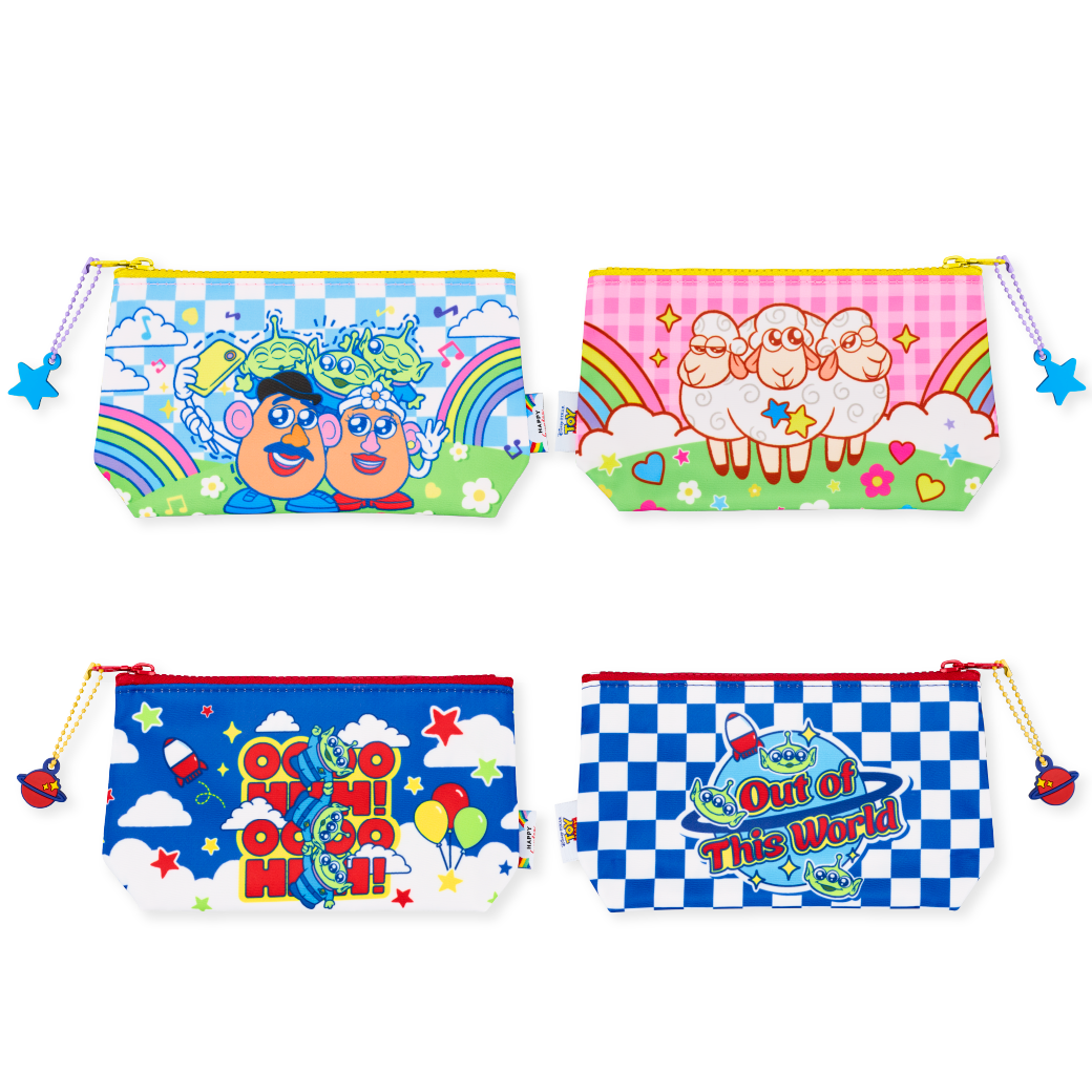 TIME FOR TOYS POUCH | กระเป๋าใบเล็กลายทอยสตอรี่