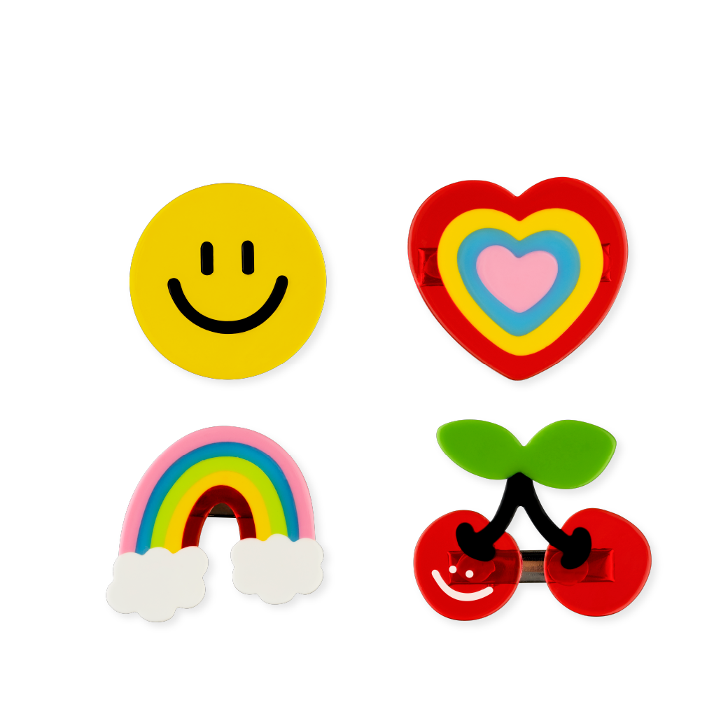 COLORFUL SUNDAY HAIR CLIP SET | เซ็ตกิ๊บติดผมคัลเลอร์ฟูลซันเดย์