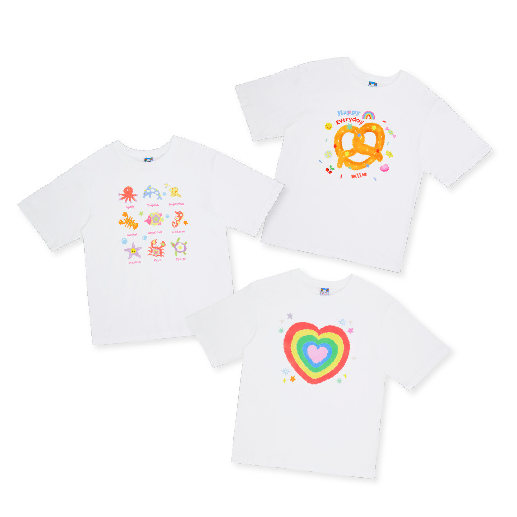 HAPPY SUNDAY HAPPY T-SHIRT | เสื้อยืดใส่สบาย