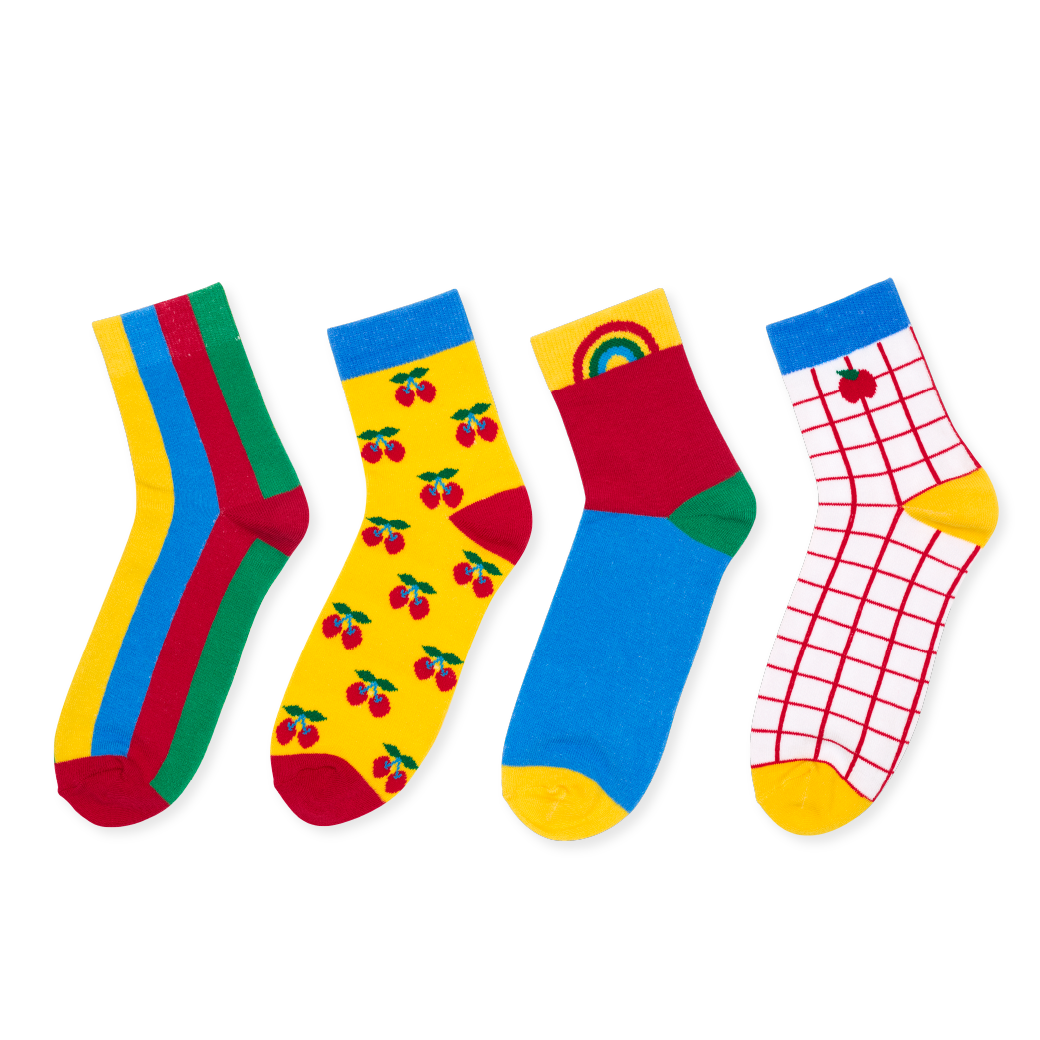 COLORFUL SUNDAY SOCKS | ถุงเท้าคัลเลอร์ฟูลซันเดย์