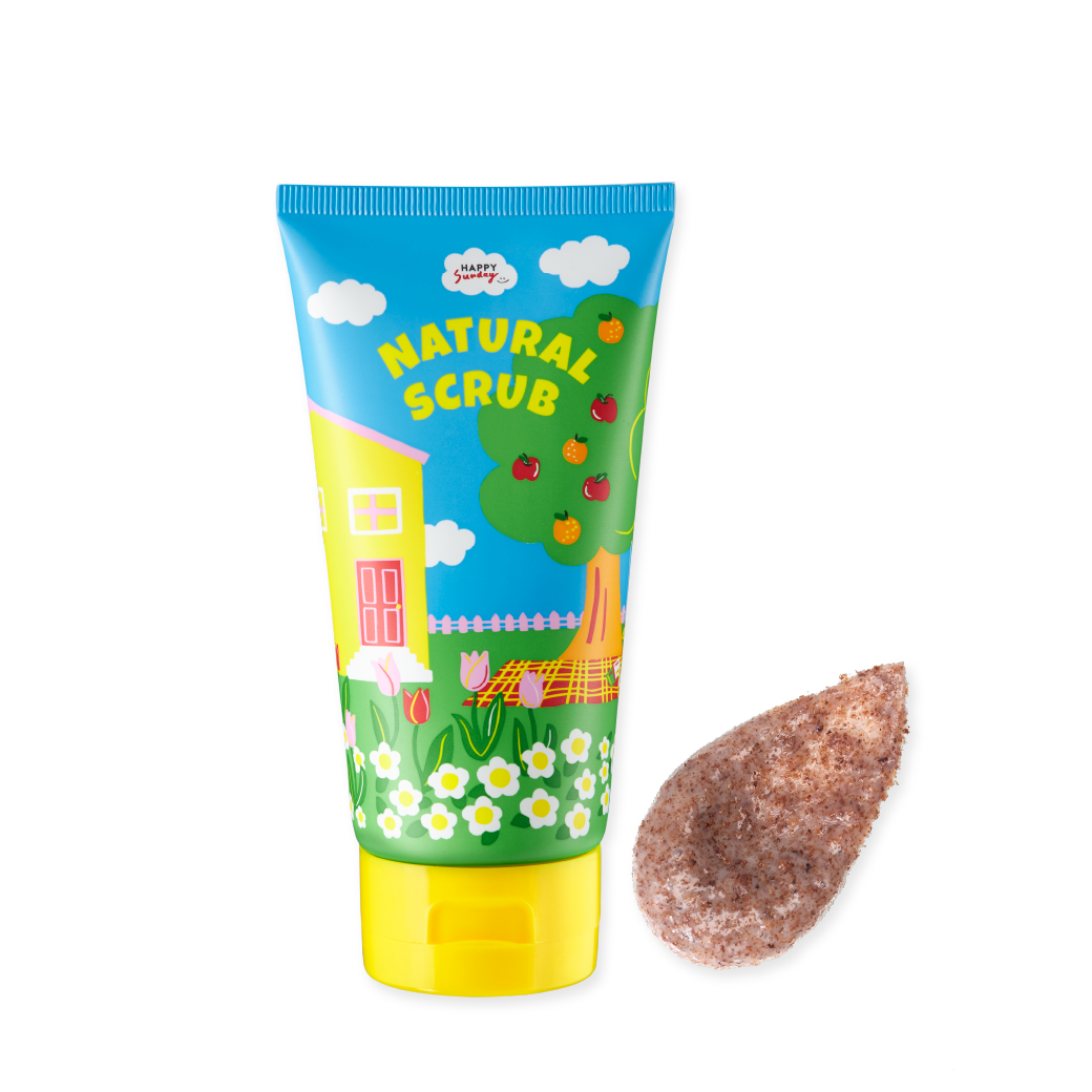 NATURAL SCRUB | สครับขัดผิวกลิ่นน้ำนมข้าว