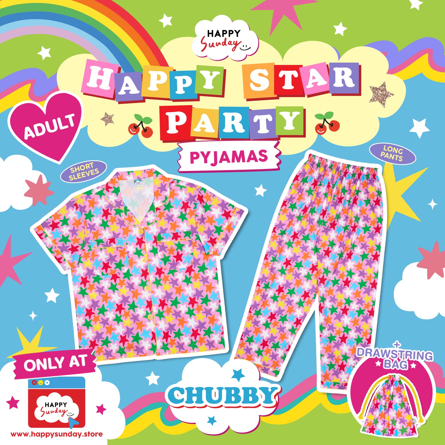 HAPPY STAR PARTY Pyjamas