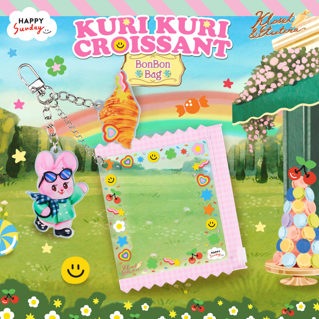 HAPPY SUNDAY x KLOSET ETCETERA Bonbon Bag | พวงกุญแจกระเป๋าแคนดี้