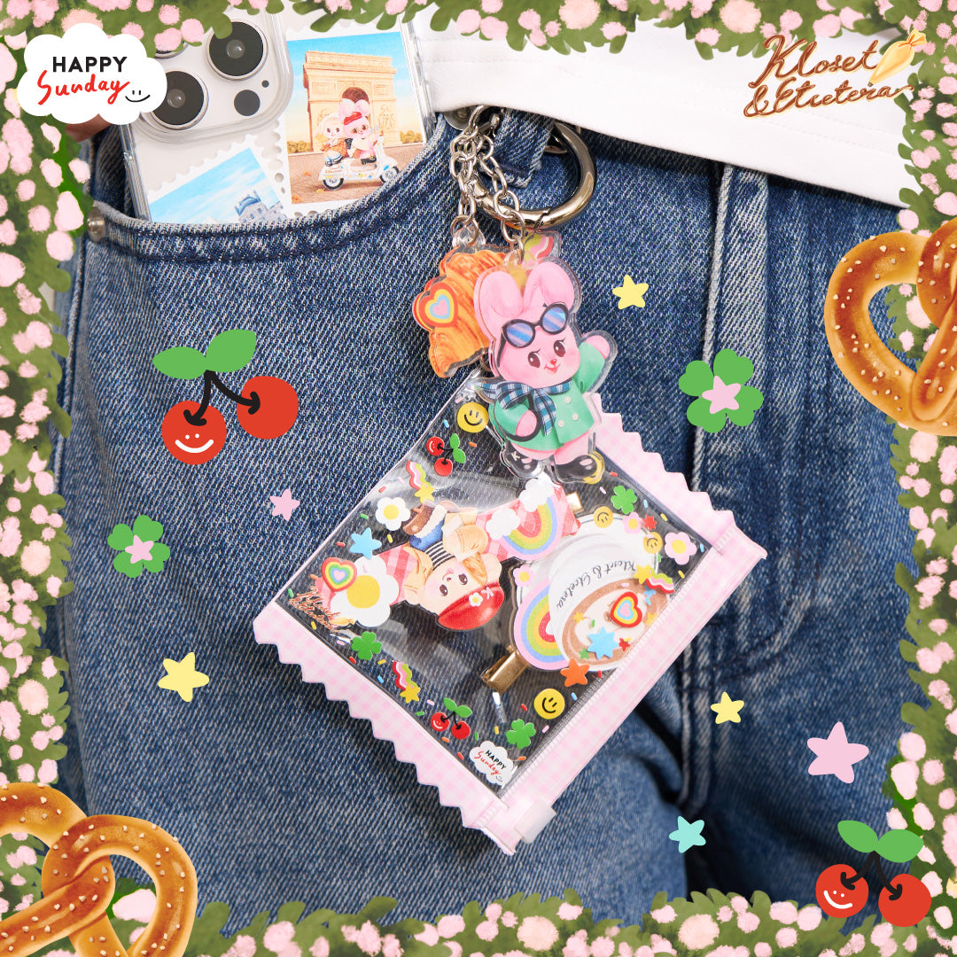 HAPPY SUNDAY x KLOSET ETCETERA Bonbon Bag | พวงกุญแจกระเป๋าแคนดี้