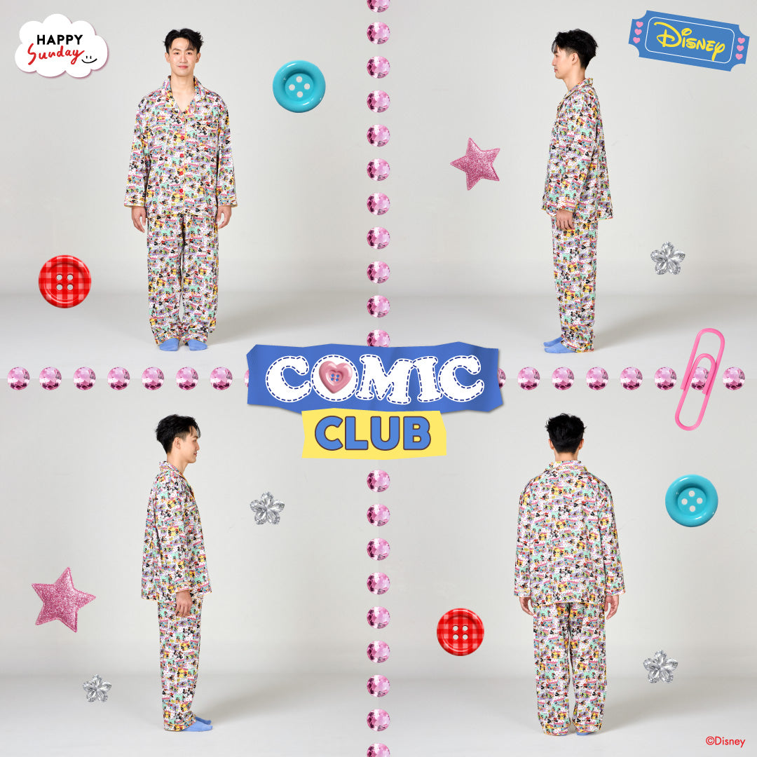 COMIC CLUB PYJAMAS | ชุดนอนลายมิกกี้เมาส์