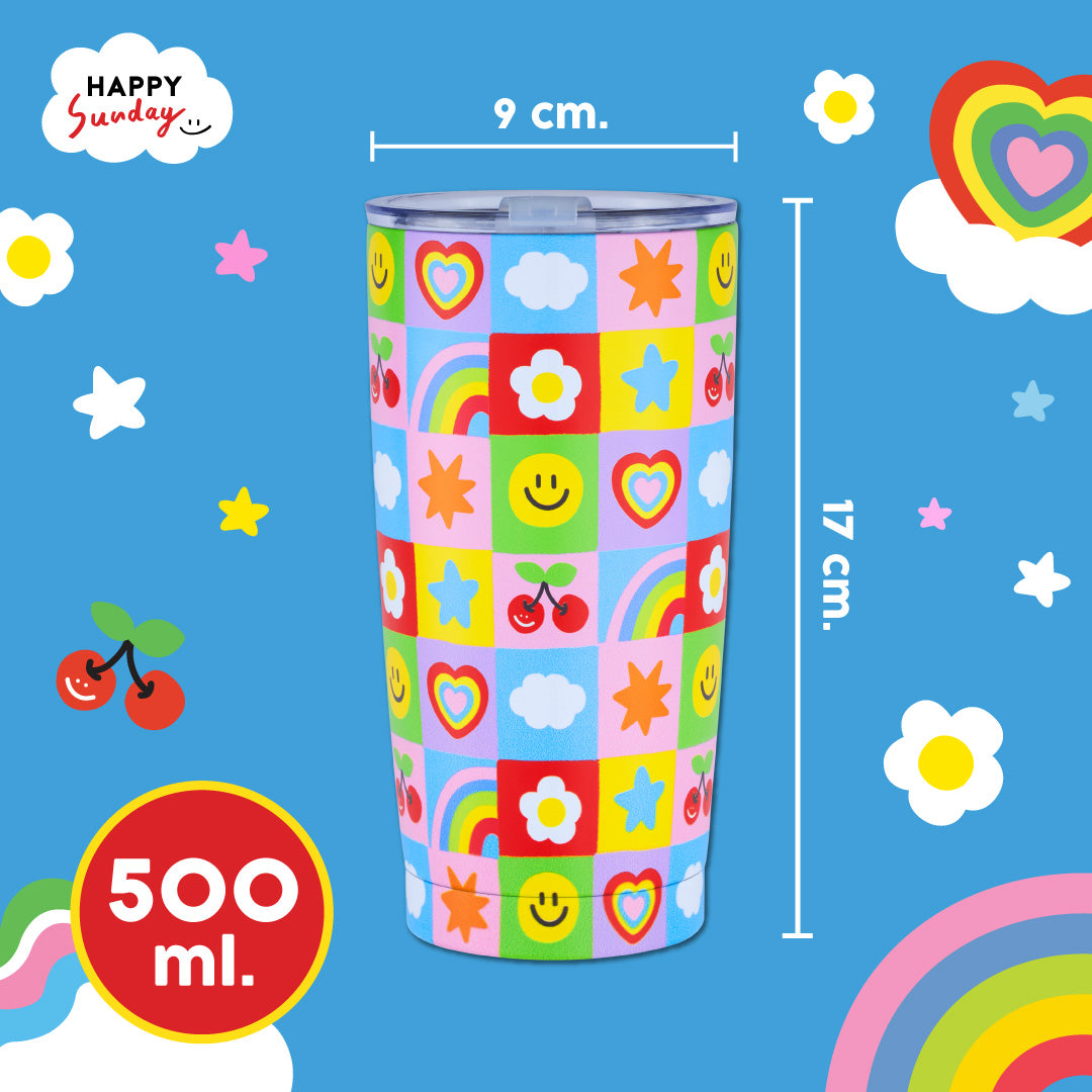 (200 Happy Points) แก้วน้ำ HAPPY SUNDAY TUMBLER