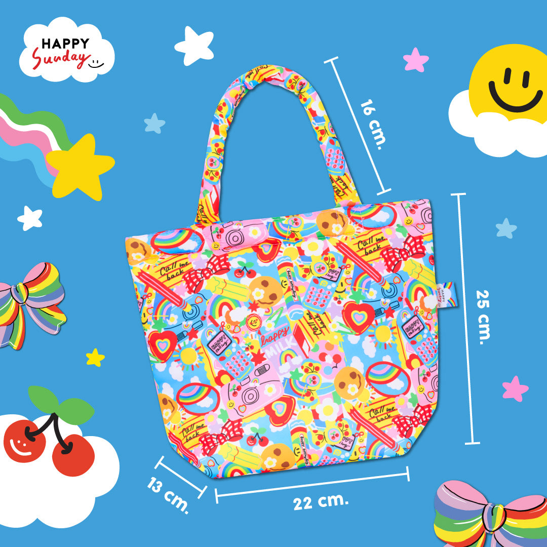 (500 Happy Points) กระเป๋า HAPPY DAY TOTE BAG