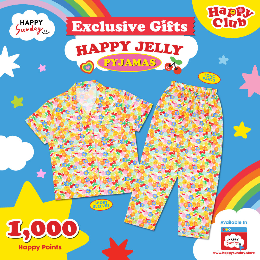 (1,000 Happy Points) ชุดนอน HAPPY JELLY PYJAMAS