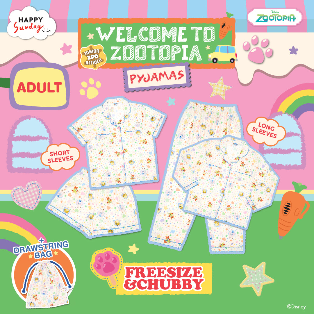 WELCOME TO ZOOTOPIA PYJAMAS