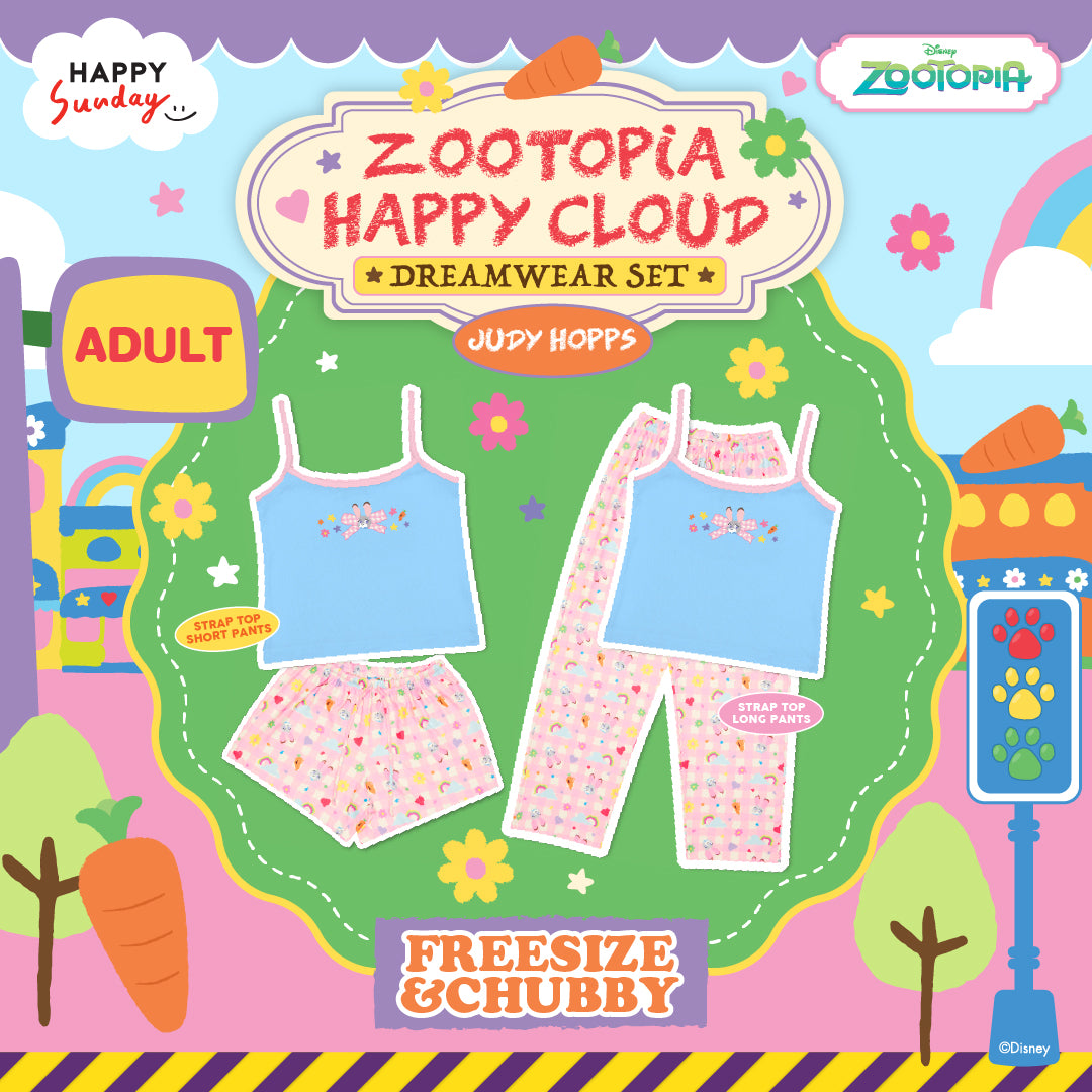 ZOOTOPIA HAPPY CLOUD DREAMWEAR SET
