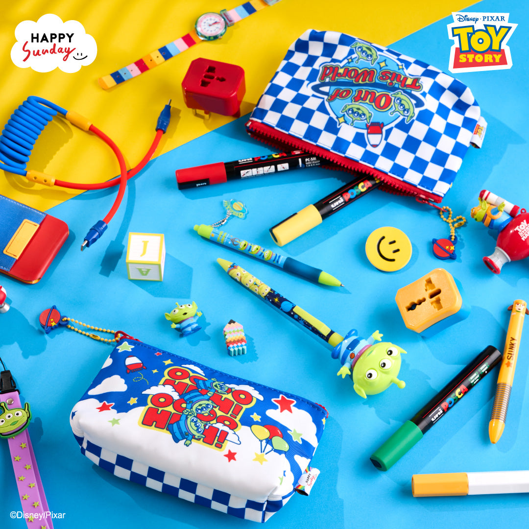 TIME FOR TOYS POUCH | กระเป๋าใบเล็กลายทอยสตอรี่