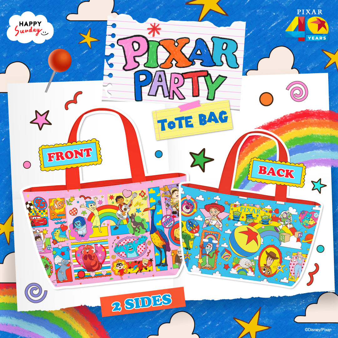PIXAR PARTY TOTE