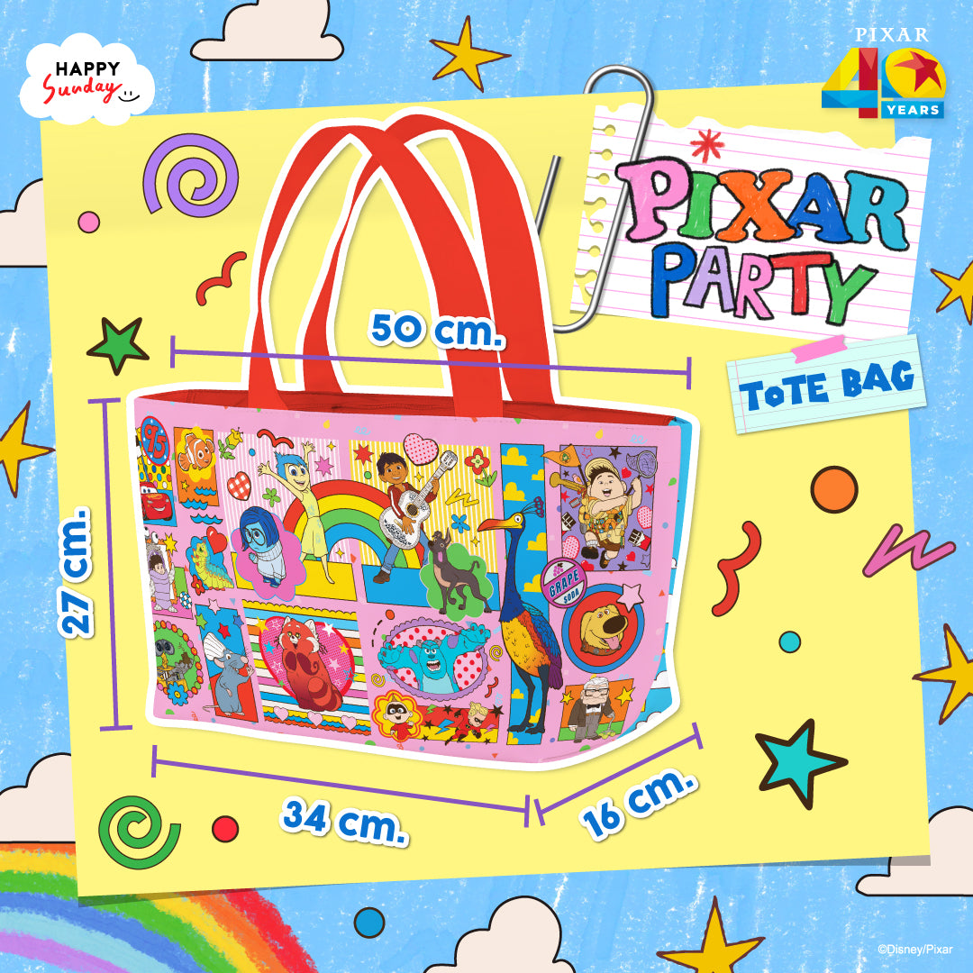 PIXAR PARTY TOTE