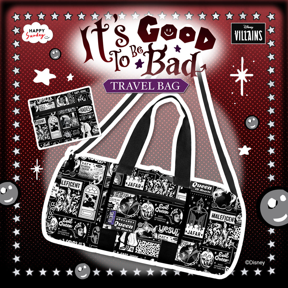 IT'S GOOD TO BE BAD TRAVEL BAG (เริ่มส่งสินค้า 28.OCT.2026)