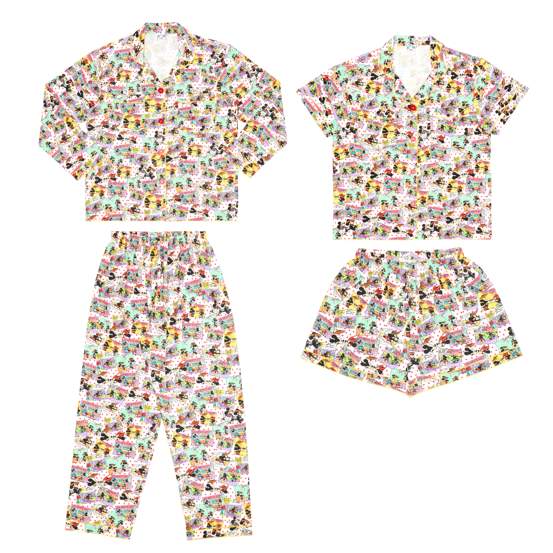 COMIC CLUB PYJAMAS | ชุดนอนลายมิกกี้เมาส์