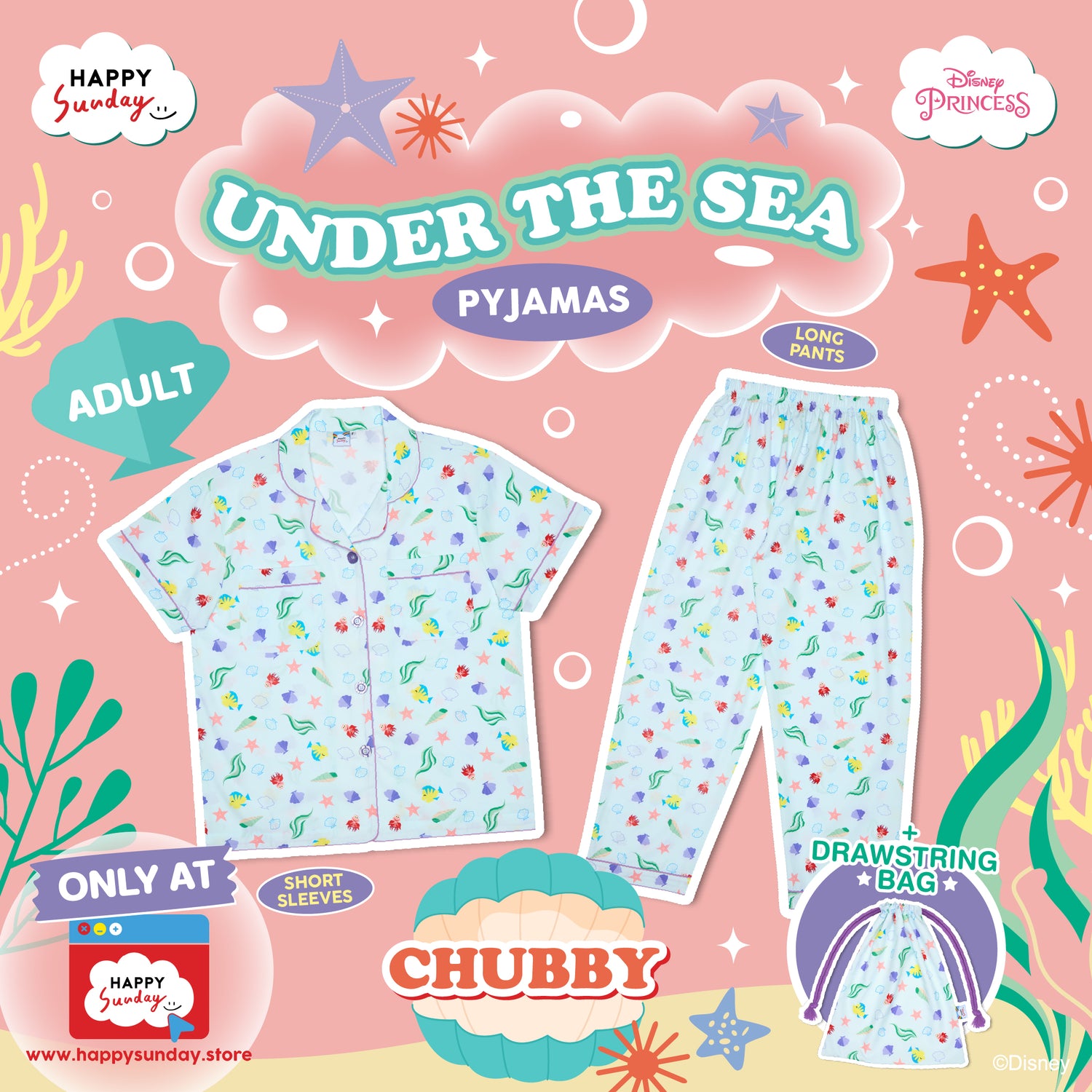 UNDER THE SEA Pyjamas