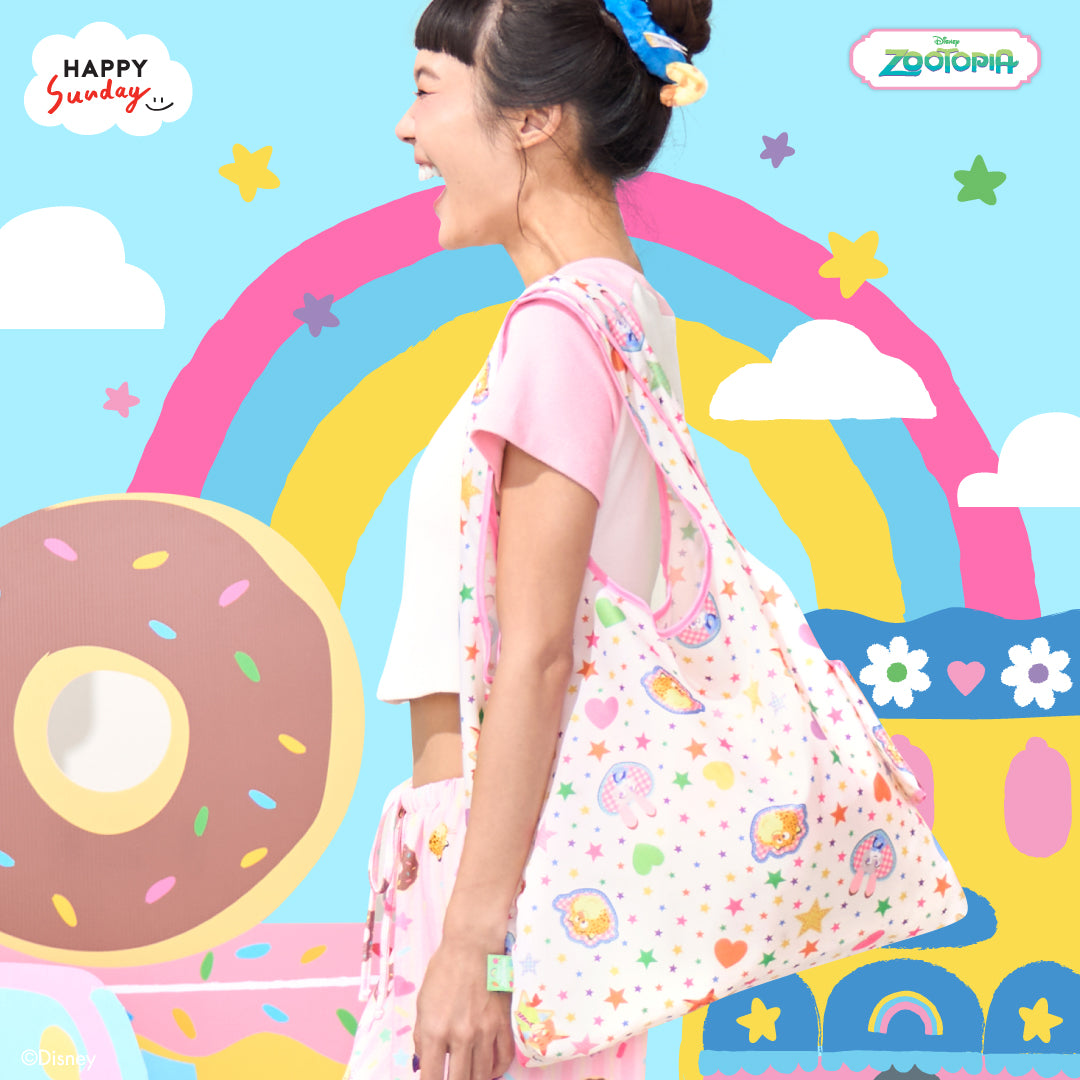 WELCOME TO ZOOTOPIA SHOPPING BAG | กระเป๋าช้อปปิ้งลาย ZOOTOPIA