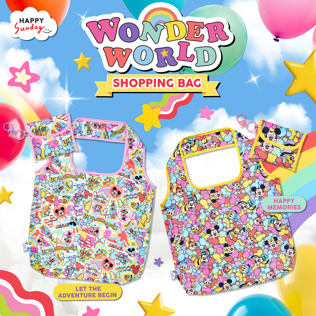 HAPPY WONDER WORLD SHOPPING BAG