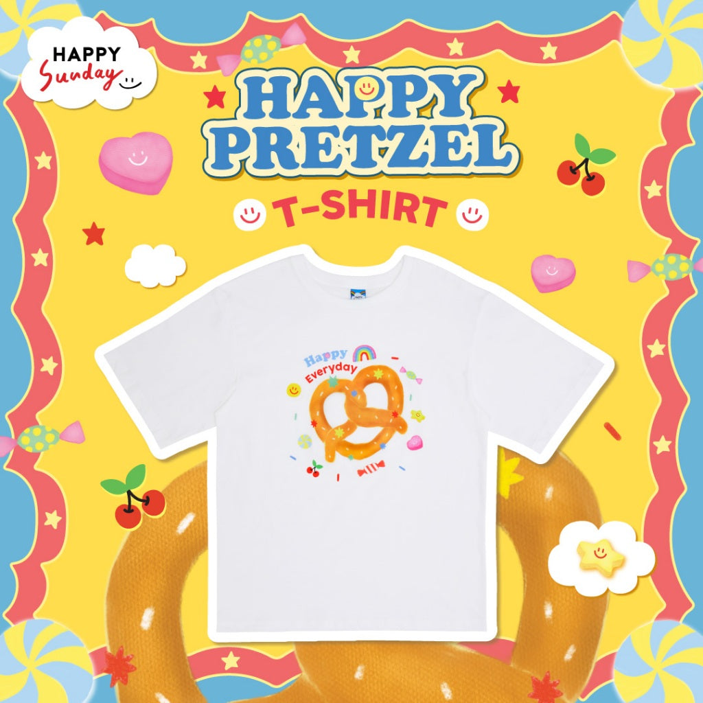 HAPPY SUNDAY HAPPY T-SHIRT | เสื้อยืดใส่สบาย