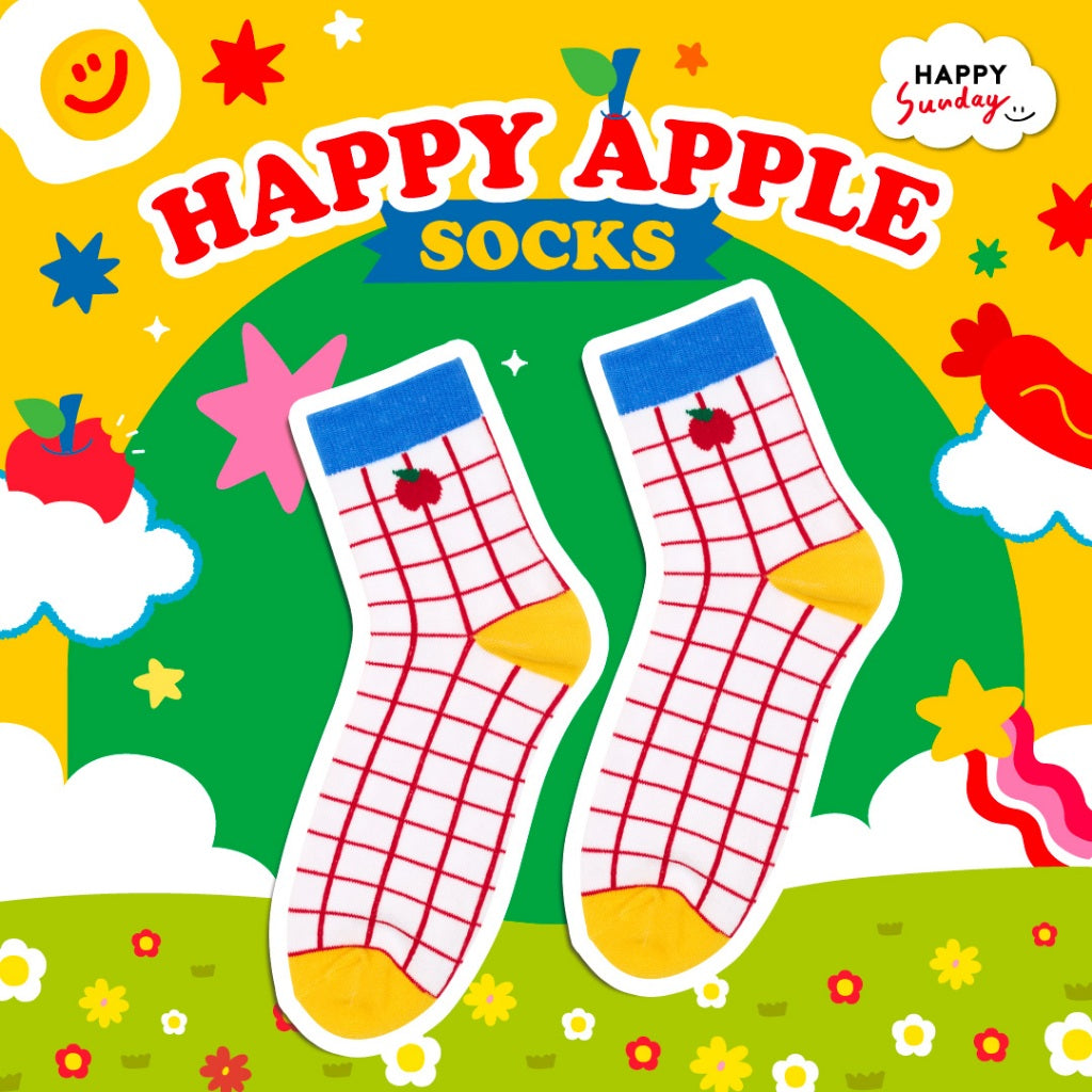 COLORFUL SUNDAY SOCKS | ถุงเท้าคัลเลอร์ฟูลซันเดย์