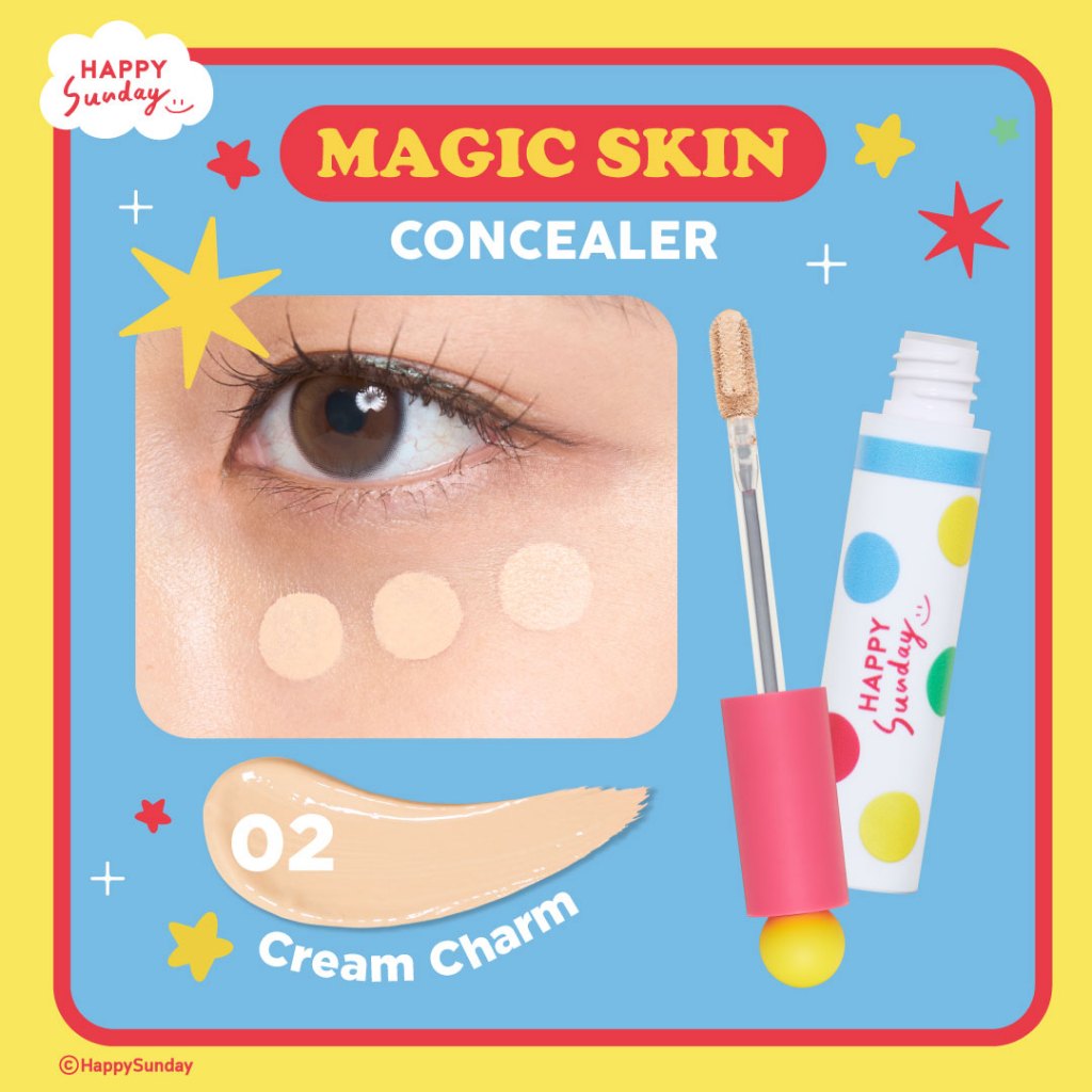 HAPPY SUNDAY MAGIC SKIN CONCEALER | คอนซีลเลอร์