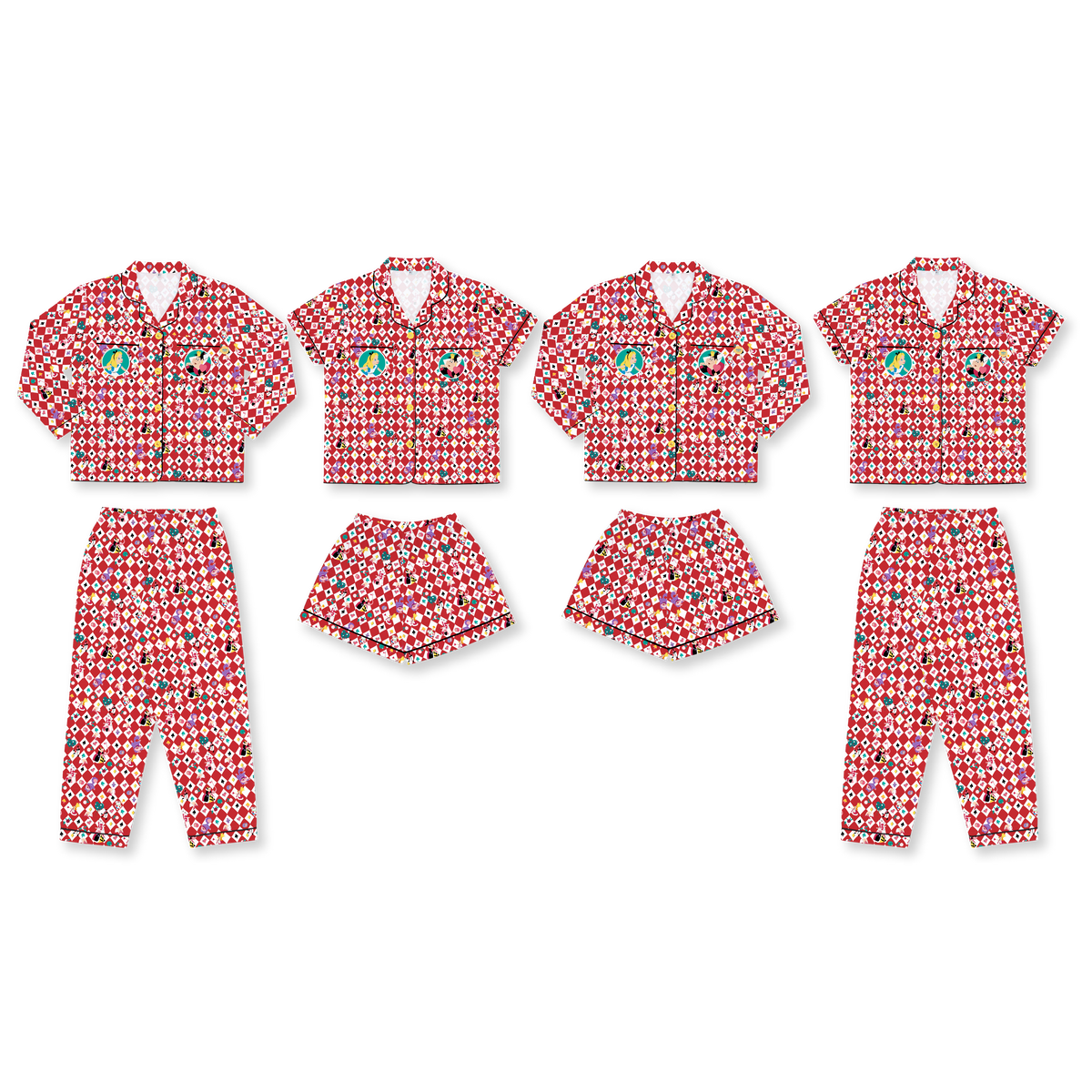 [ กรุณากดแยกออเดอร์จากสินค้าพรีออเดอร์ ] THE QUEEN OF HEARTS PYJAMAS