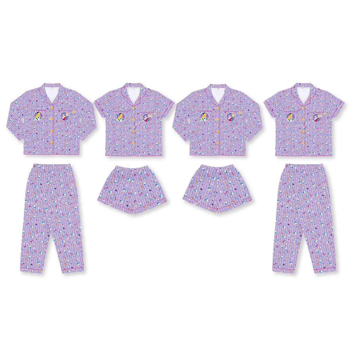 [ กรุณากดแยกออเดอร์จากสินค้าพรีออเดอร์ ] LOST IN WONDERLAND PYJAMAS
