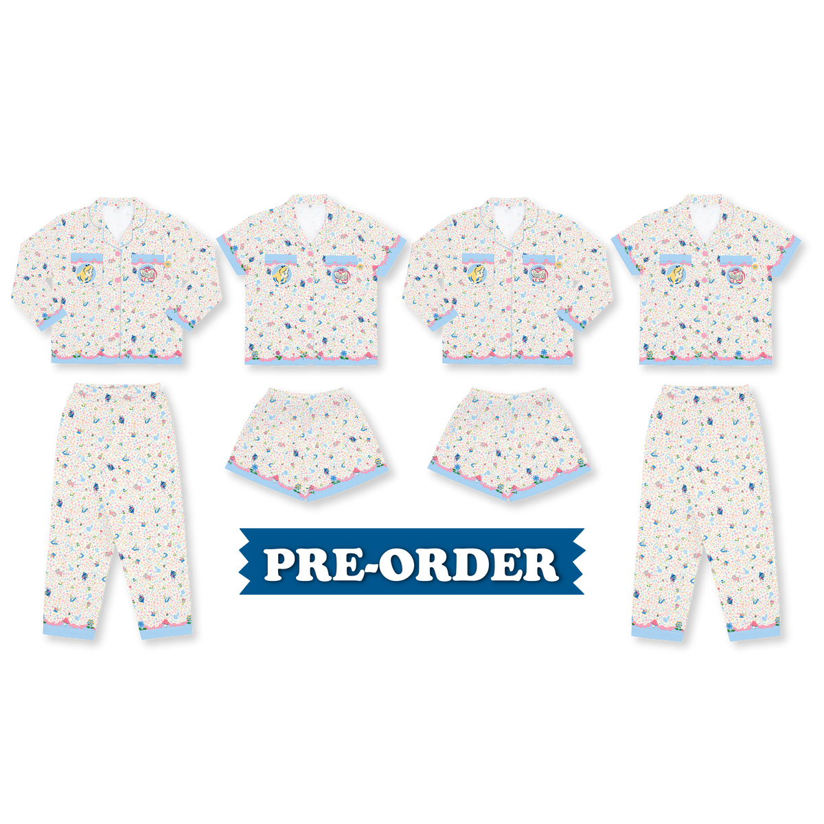 [PRE-ORDER ทยอยจัดส่ง 11/11/2026 เป็นต้นไป กรุณากดแยกออเดอร์จากสินค้าพร้อมส่ง] MEET ME IN WONDERLAND PYJAMAS