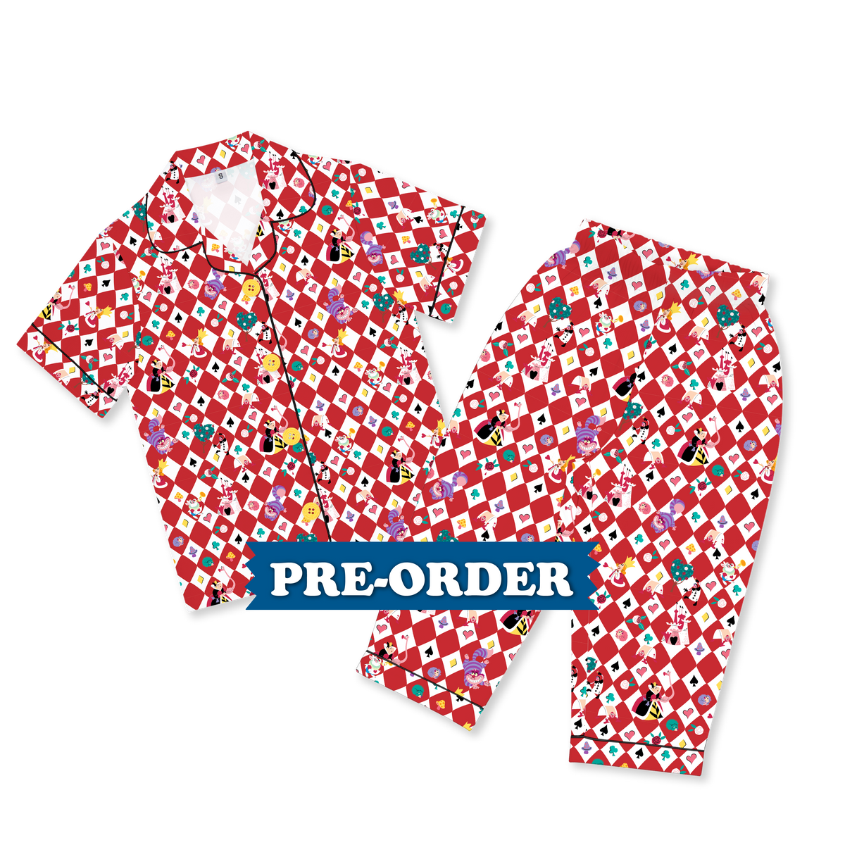 [PRE-ORDER ทยอยจัดส่ง 11/11/2026 เป็นต้นไป กรุณากดแยกออเดอร์จากสินค้าพร้อมส่ง] [KIDS] THE QUEEN OF HEARTS PYJAMAS