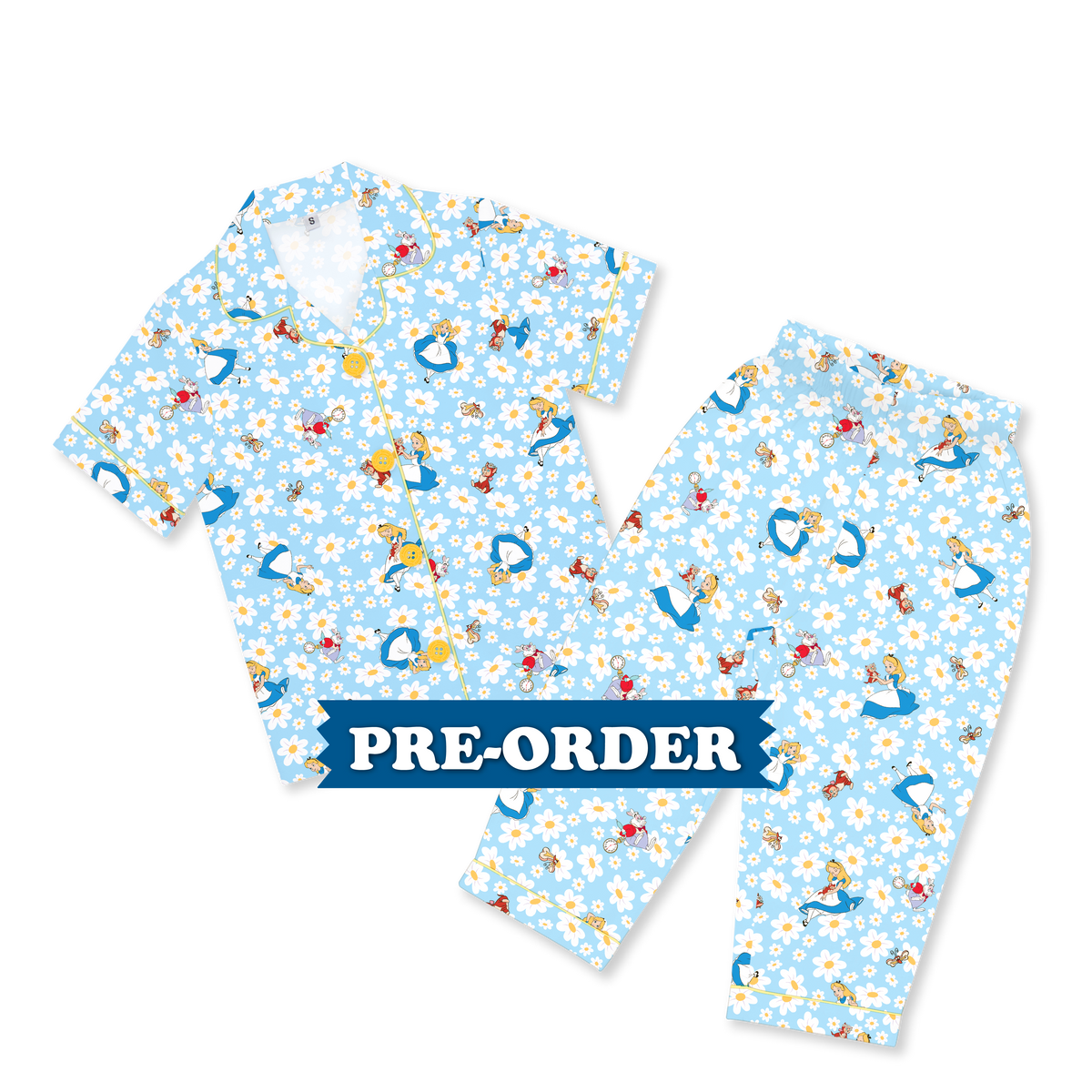 [PRE-ORDER ทยอยจัดส่ง 11/11/2026 เป็นต้นไป กรุณากดแยกออเดอร์จากสินค้าพร้อมส่ง] [KIDS] GOLDEN AFTERNOON PYJAMAS