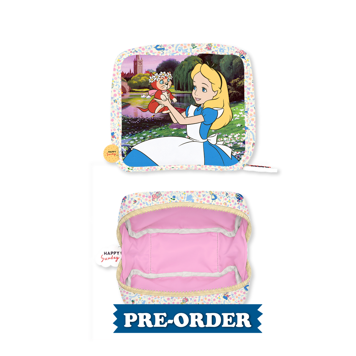 [PRE-ORDER ทยอยจัดส่ง 11/11/2026 เป็นต้นไป กรุณากดแยกออเดอร์จากสินค้าพร้อมส่ง] [XS] FRIENDS ARE LIKE FLOWERS COSMETIC BAG