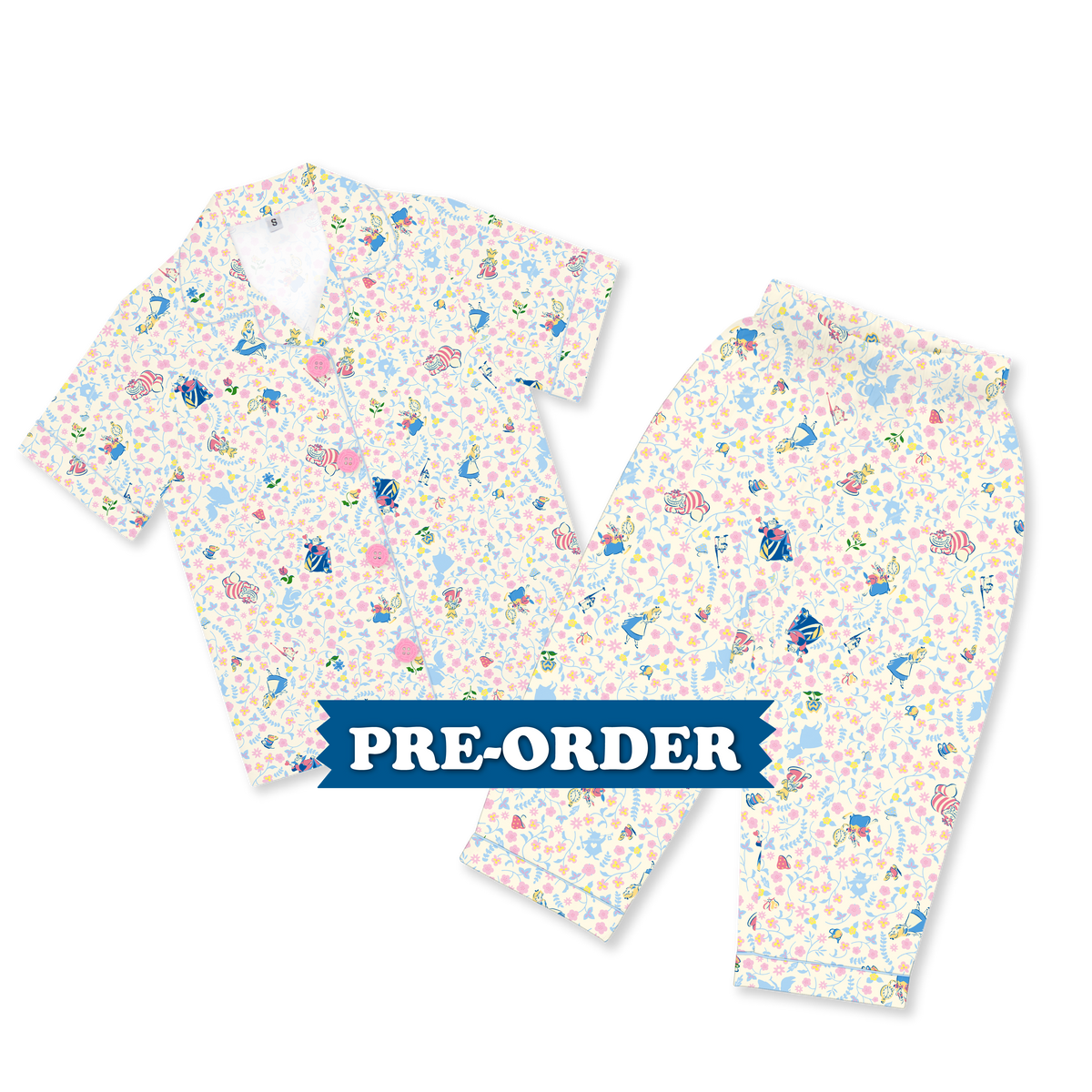 [PRE-ORDER ทยอยจัดส่ง 11/11/2026 เป็นต้นไป กรุณากดแยกออเดอร์จากสินค้าพร้อมส่ง] [KIDS] MEET ME IN WONDERLAND PYJAMAS