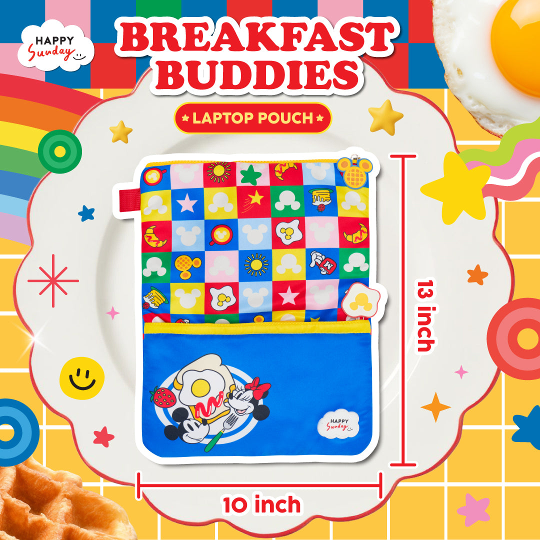 BREAKFAST BUDDIES LAPTOP SLEEVE