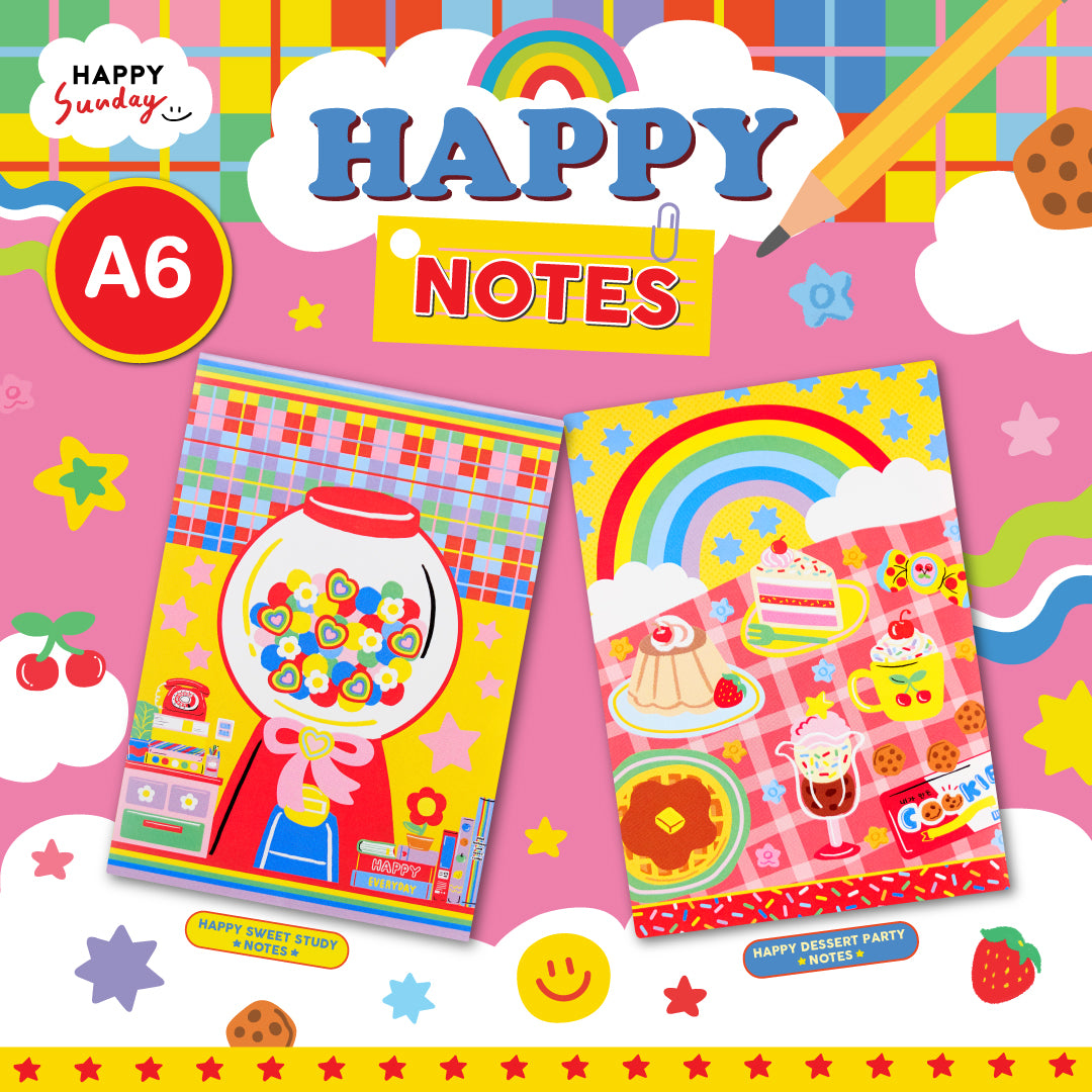 [SIZE A6] HAPPY NOTE