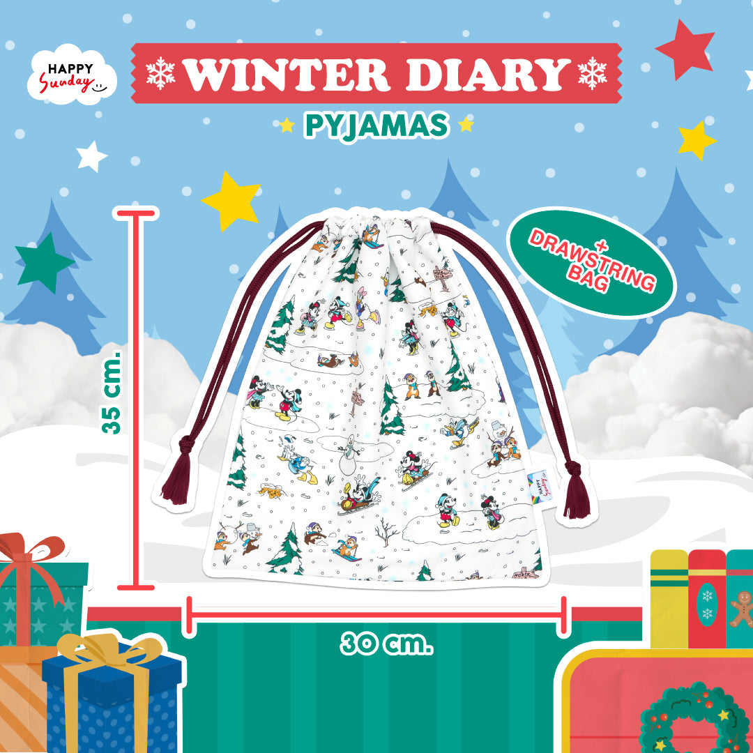 [FREESIZE] WINTER DIARY PYJAMAS
