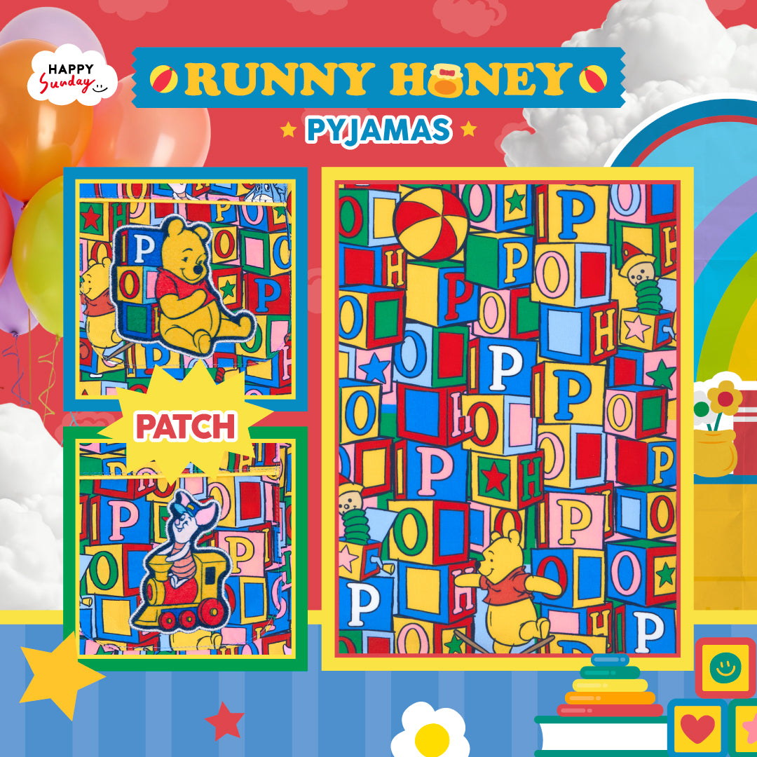 [FREESIZE] RUNNY HONEY PYJAMAS