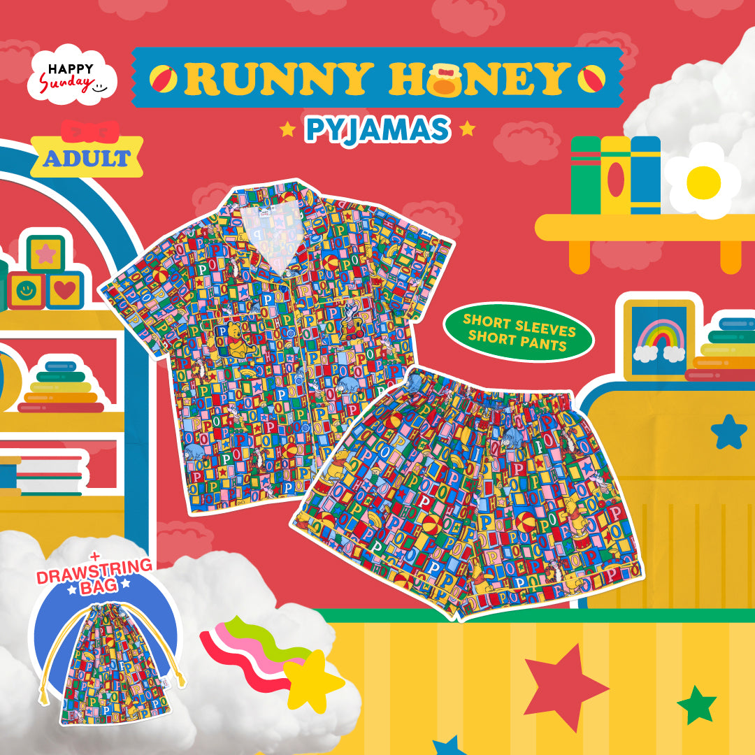 [FREESIZE] RUNNY HONEY PYJAMAS