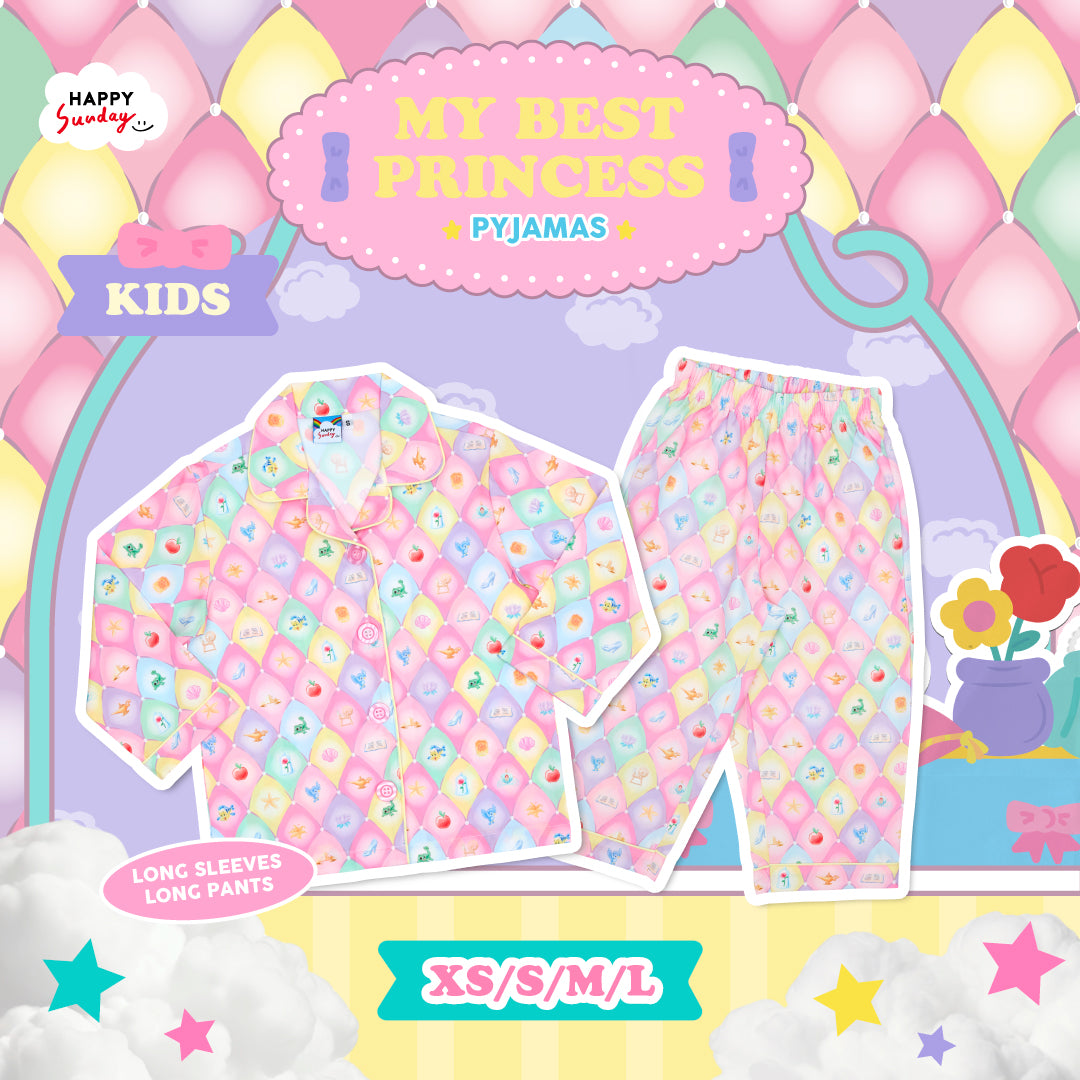 [KIDS] MY BEST PRINCESS PYJAMAS