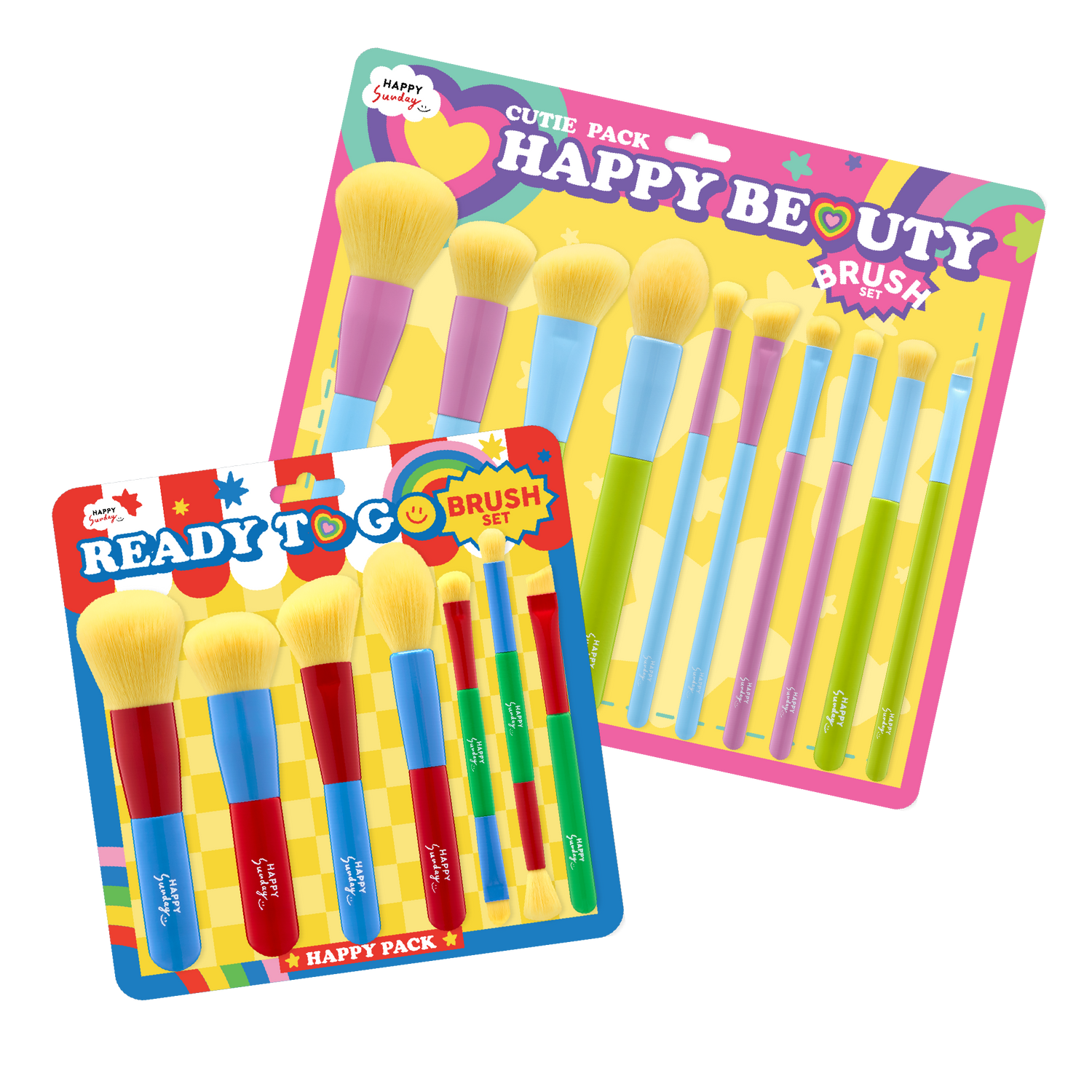 HAPPY SUNDAY BRUSH SET