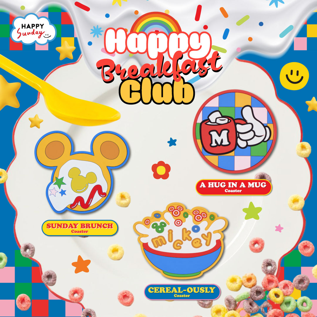HAPPY BREAKFAST CLUB COASTER