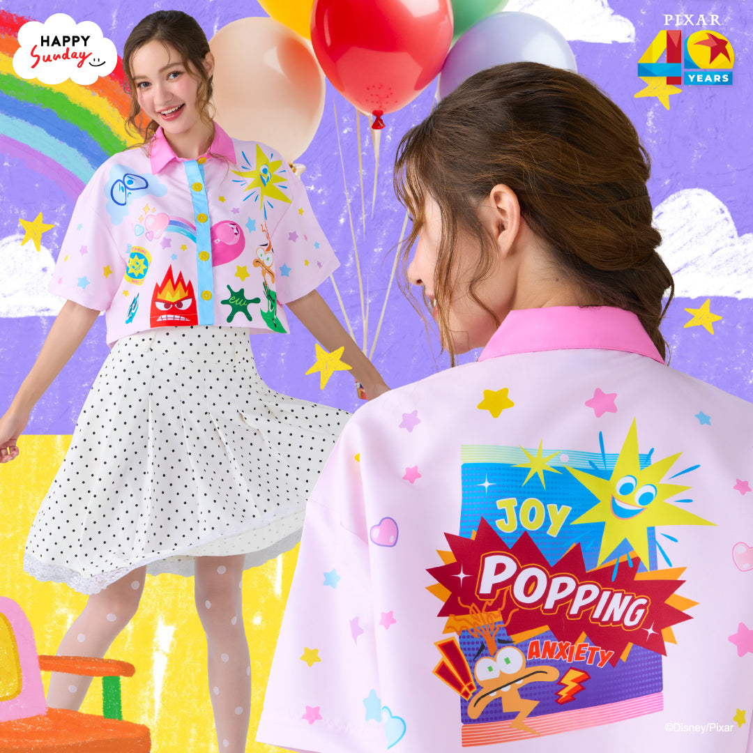 GROW WITH ME 40 YEARS PIXAR CROP TOP