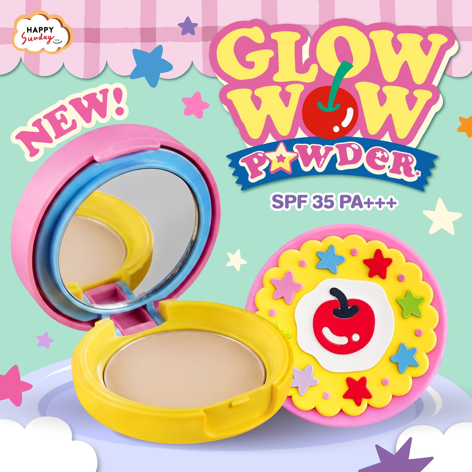 HAPPY SUNDAY BAKERY GLOW WOW POWDER