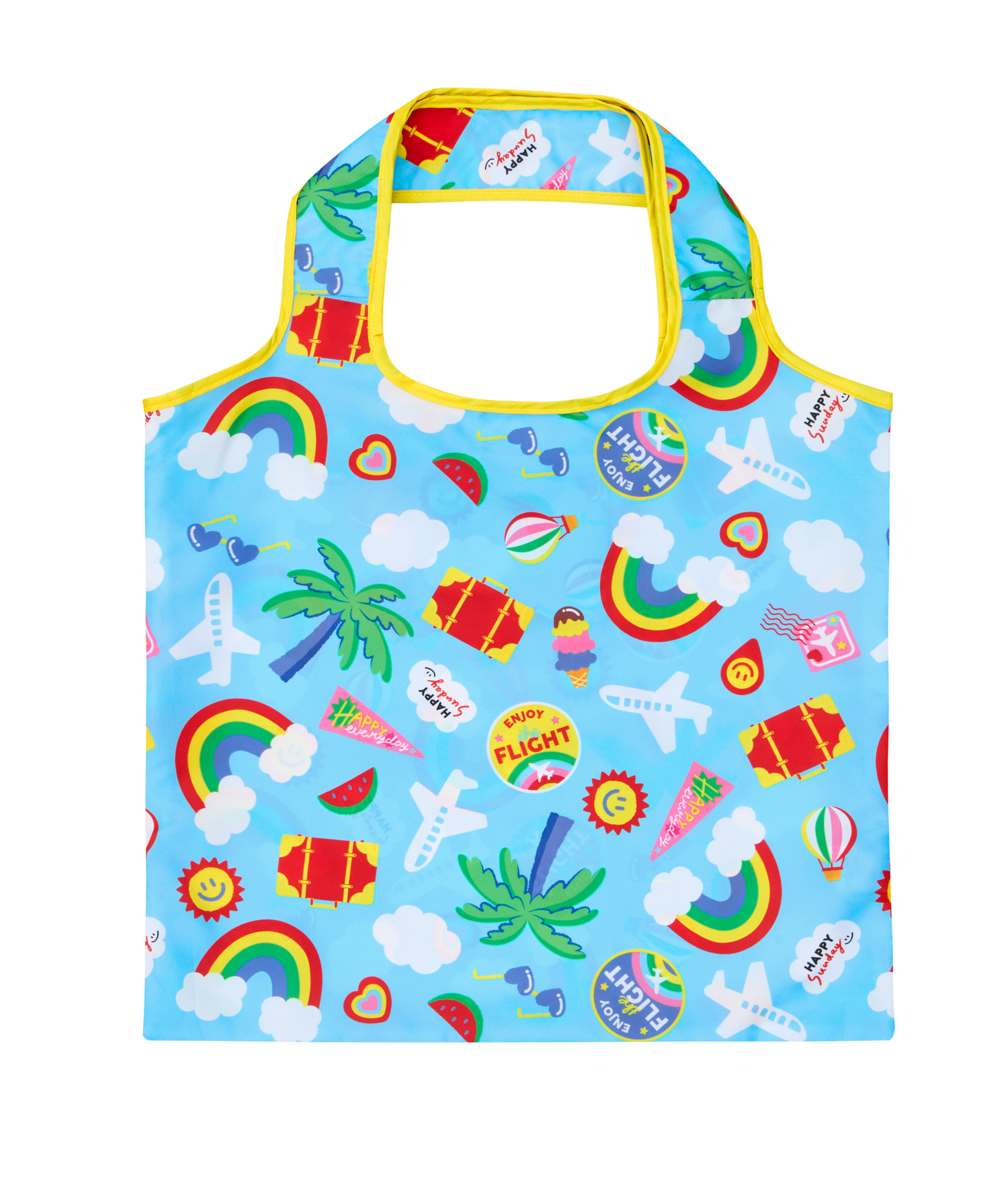 HAPPY FLIGHT SHOPPING BAG