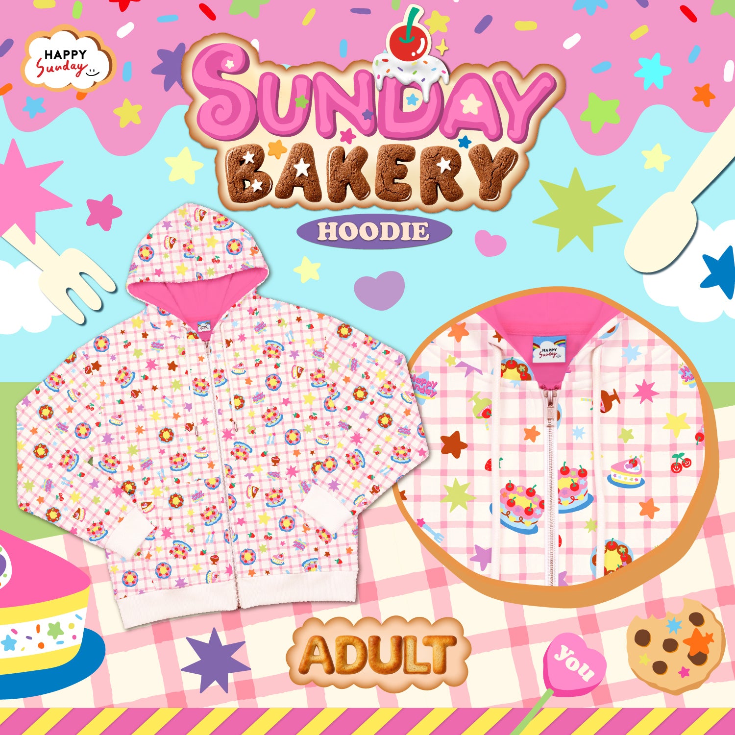 TINY TREATS EVERYDAY HOODIE