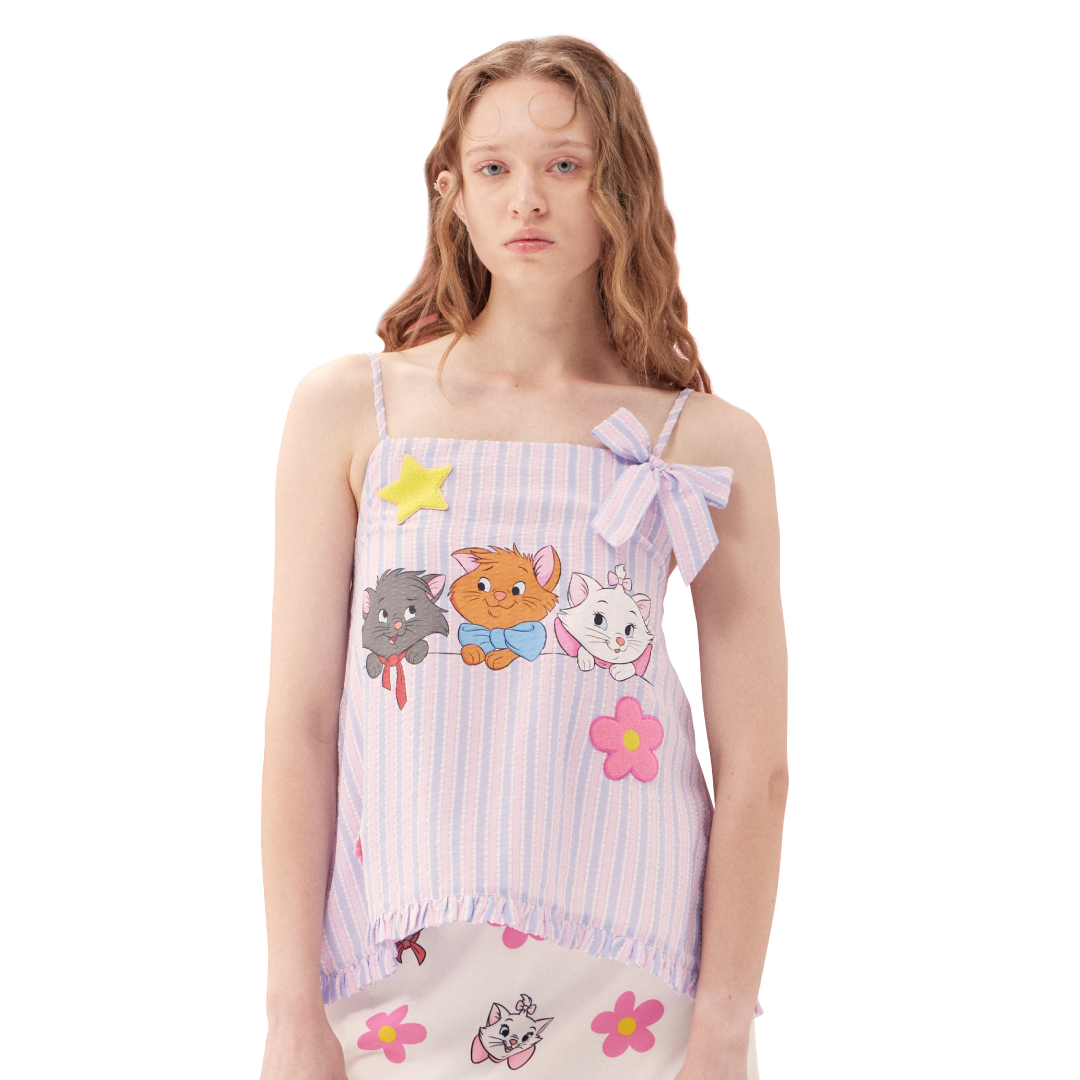 [FREESIZE] GARDER SWING TOP BOUJOUR ARISTOCATS