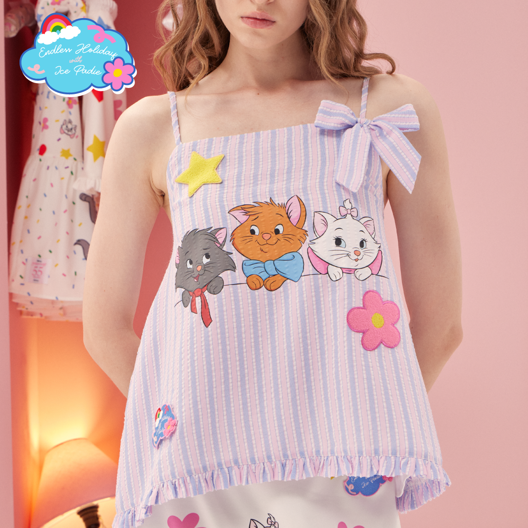 [FREESIZE] GARDER SWING TOP BOUJOUR ARISTOCATS