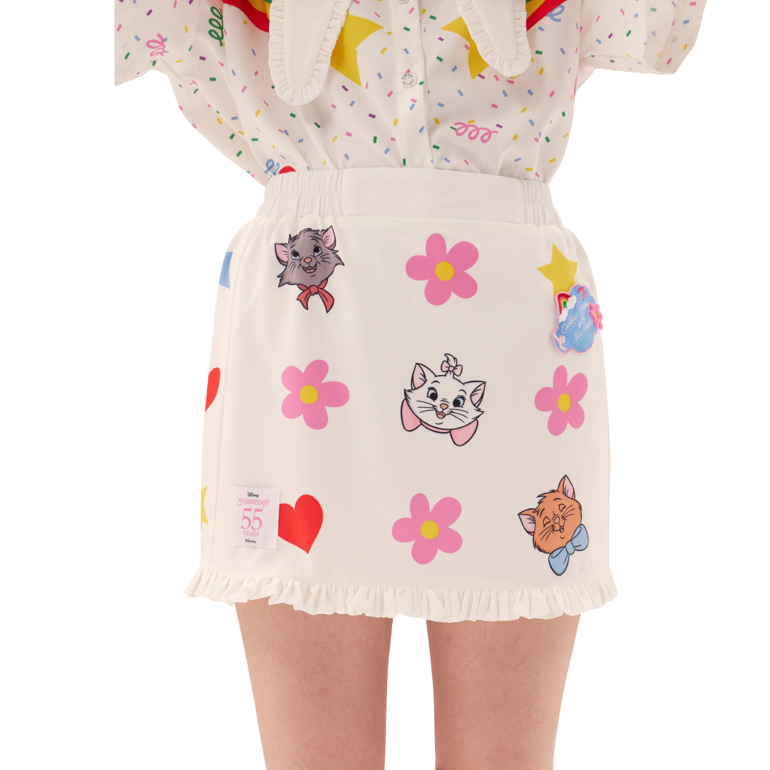 SWEET CITY SKORT IT'S TIME TO HAPPY ARISTOCATS
