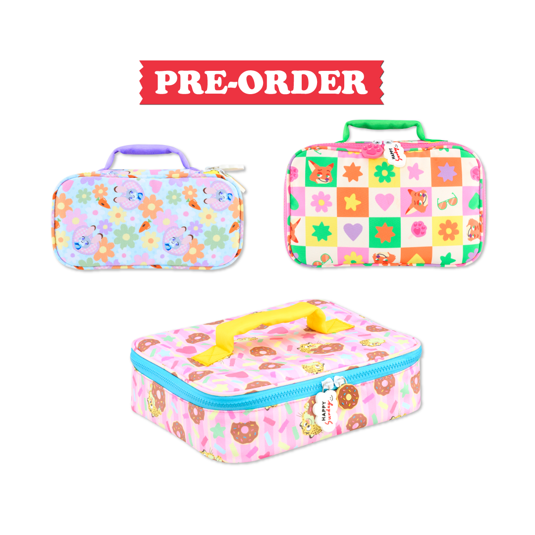 [PRE-ORDER ทยอยจัดส่ง 20/01/2026 เป็นต้นไป กรุณากดแยกออเดอร์จากสินค้าพร้อมส่ง] COSMETIC BAG | กระเป๋าเครื่องสำอาง ZOOTOPIA
