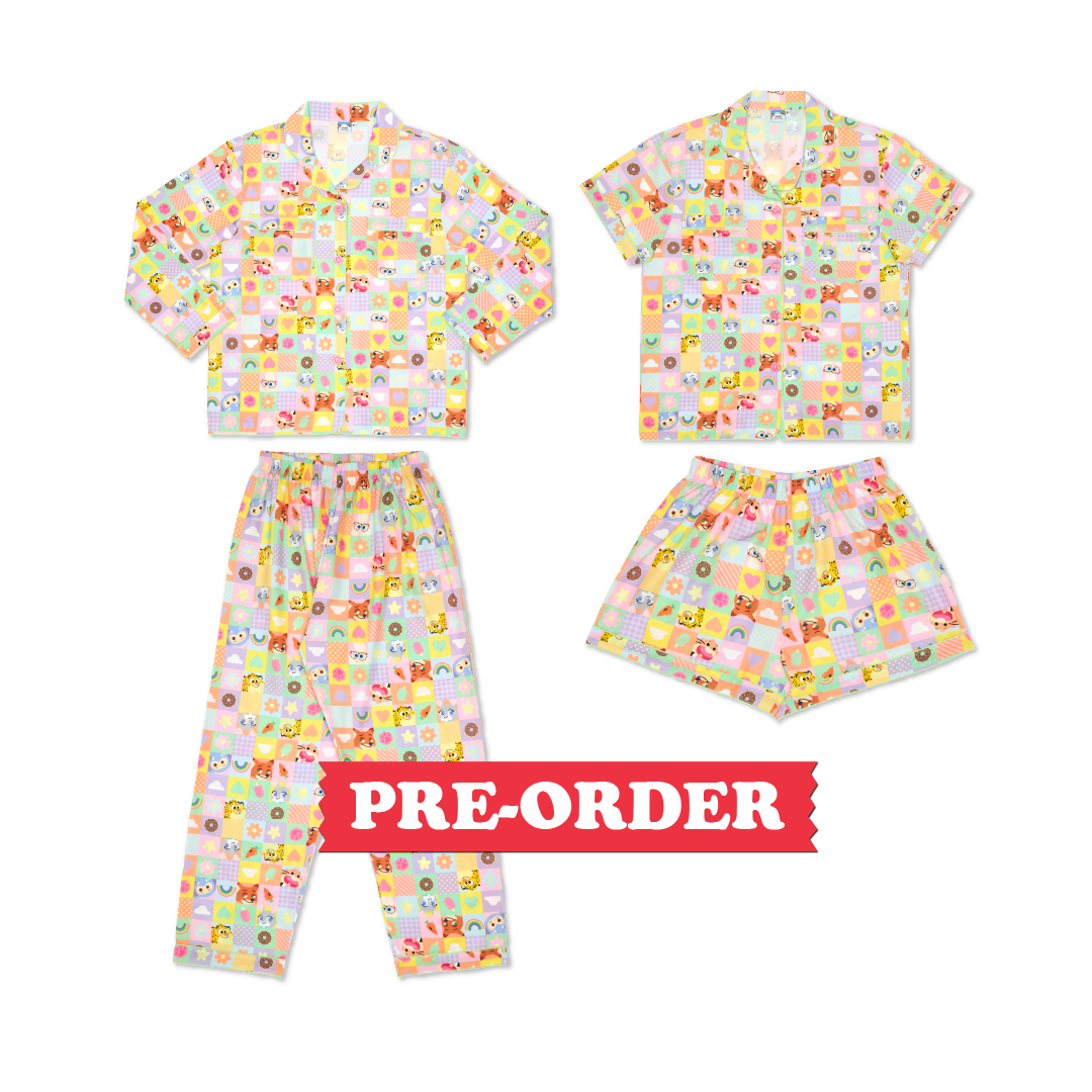 [PRE-ORDER ทยอยจัดส่ง 12/01/2026 เป็นต้นไป กรุณากดแยกออเดอร์จากสินค้าพร้อมส่ง] [ADULT] CITY CRITTERS PYJAMAS